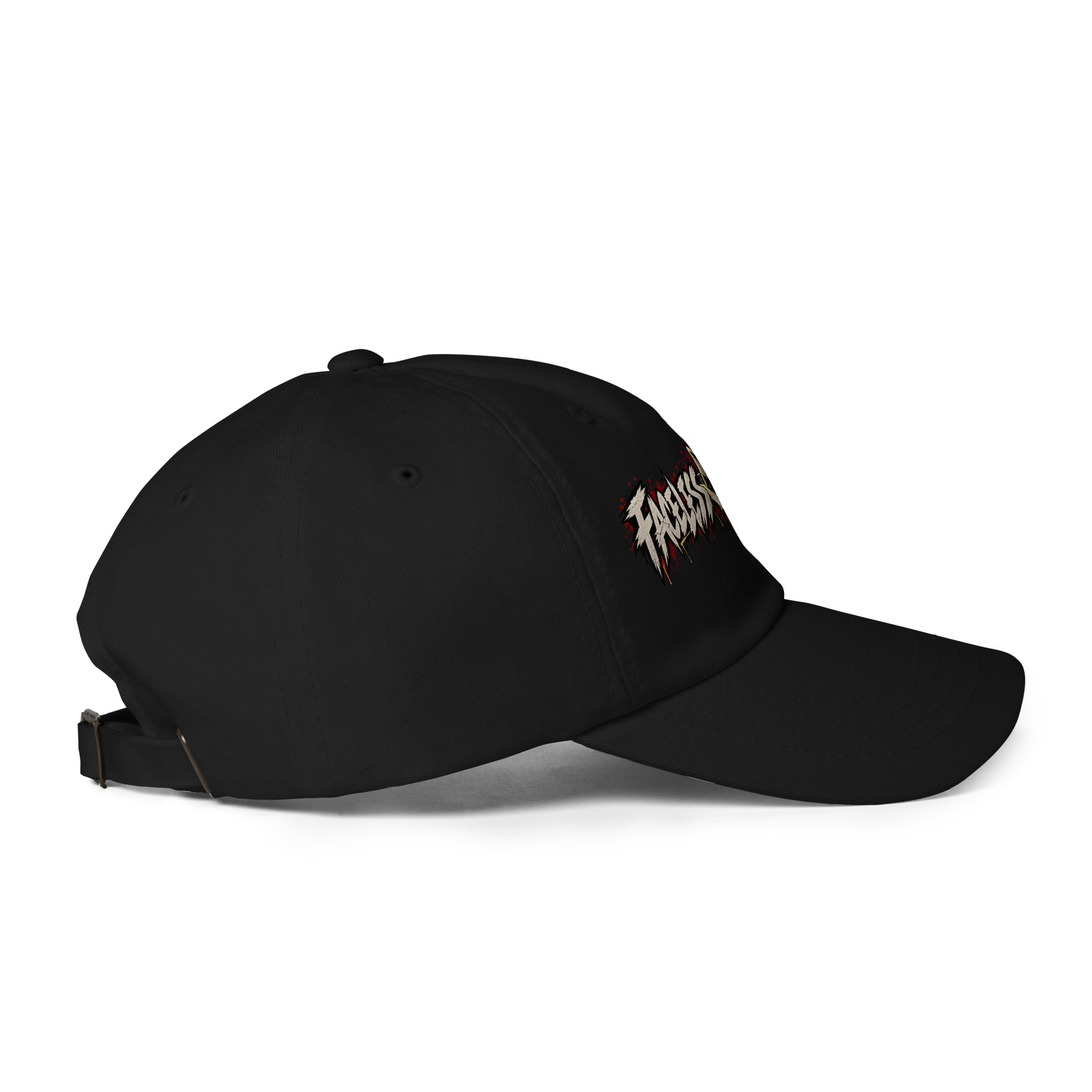 FACELESS CRIME WITH FENDORA (MAROON+GREY)" Dad hat - Image 4