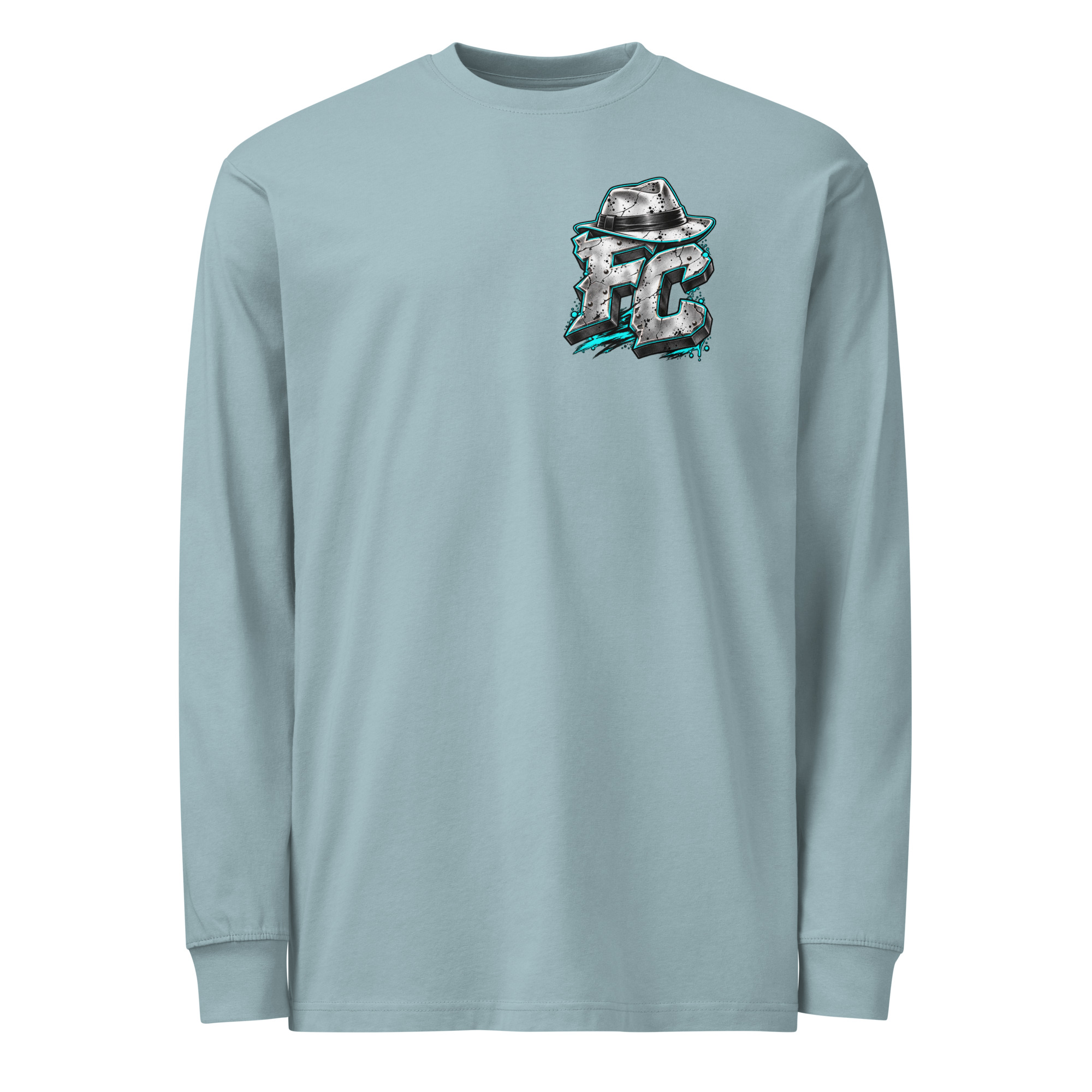 "JUSTICE SERVED COLOR" Men's heavyweight long sleeve t-shirt - Image 9