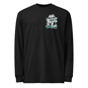 "JUSTICE SERVED COLOR" Men's heavyweight long sleeve t-shirt