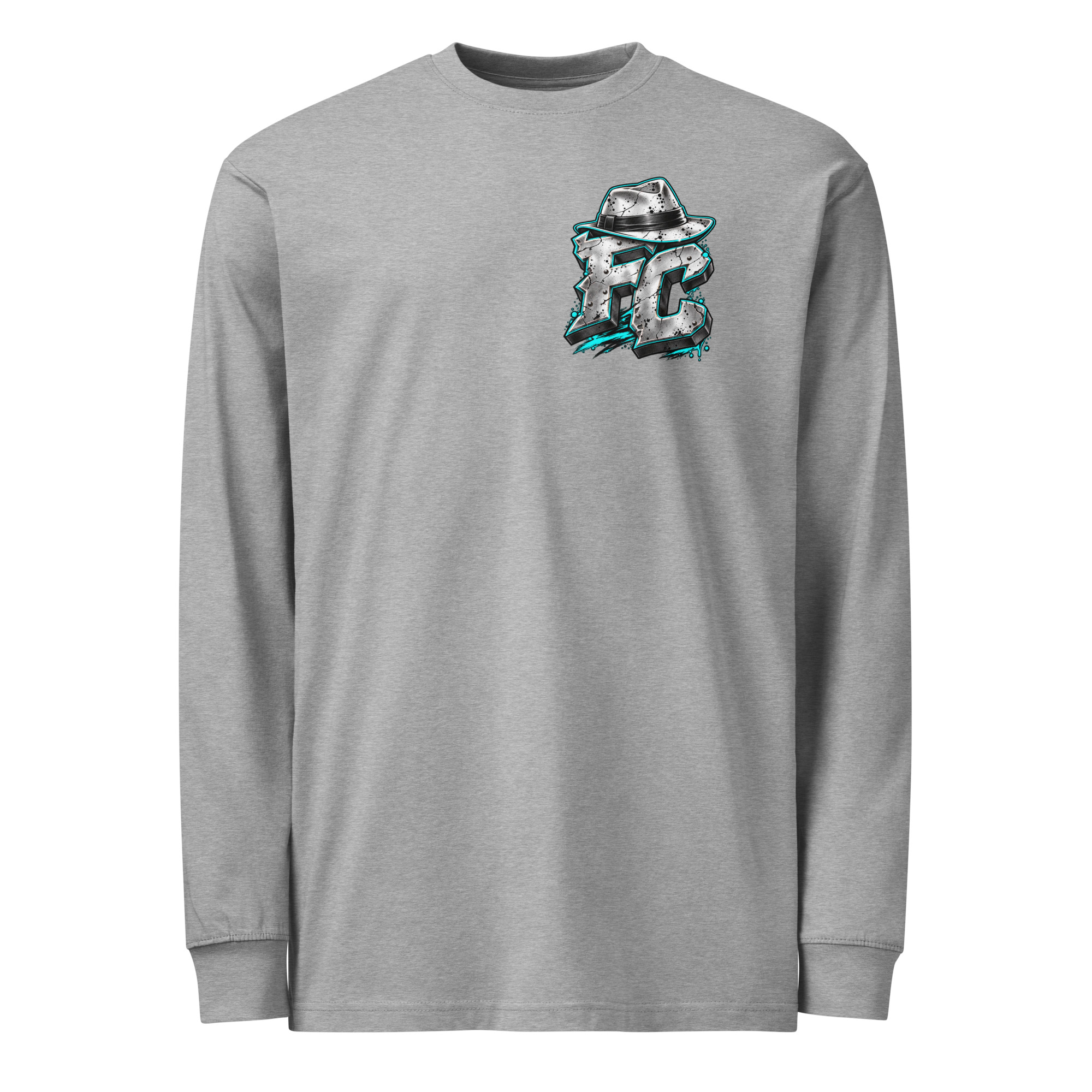 "JUSTICE SERVED COLOR" Men's heavyweight long sleeve t-shirt - Image 13