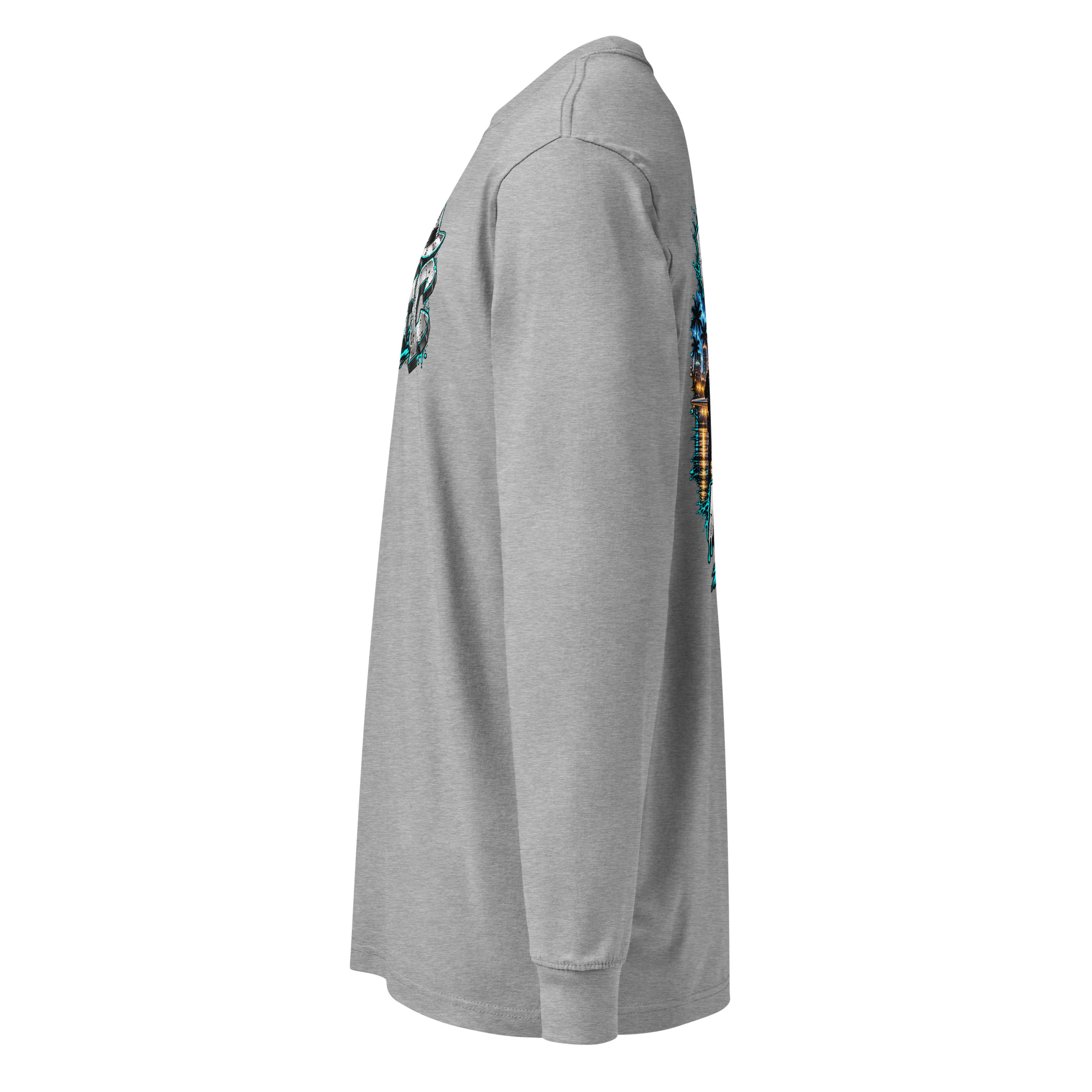 "JUSTICE SERVED COLOR" Men's heavyweight long sleeve t-shirt - Image 15