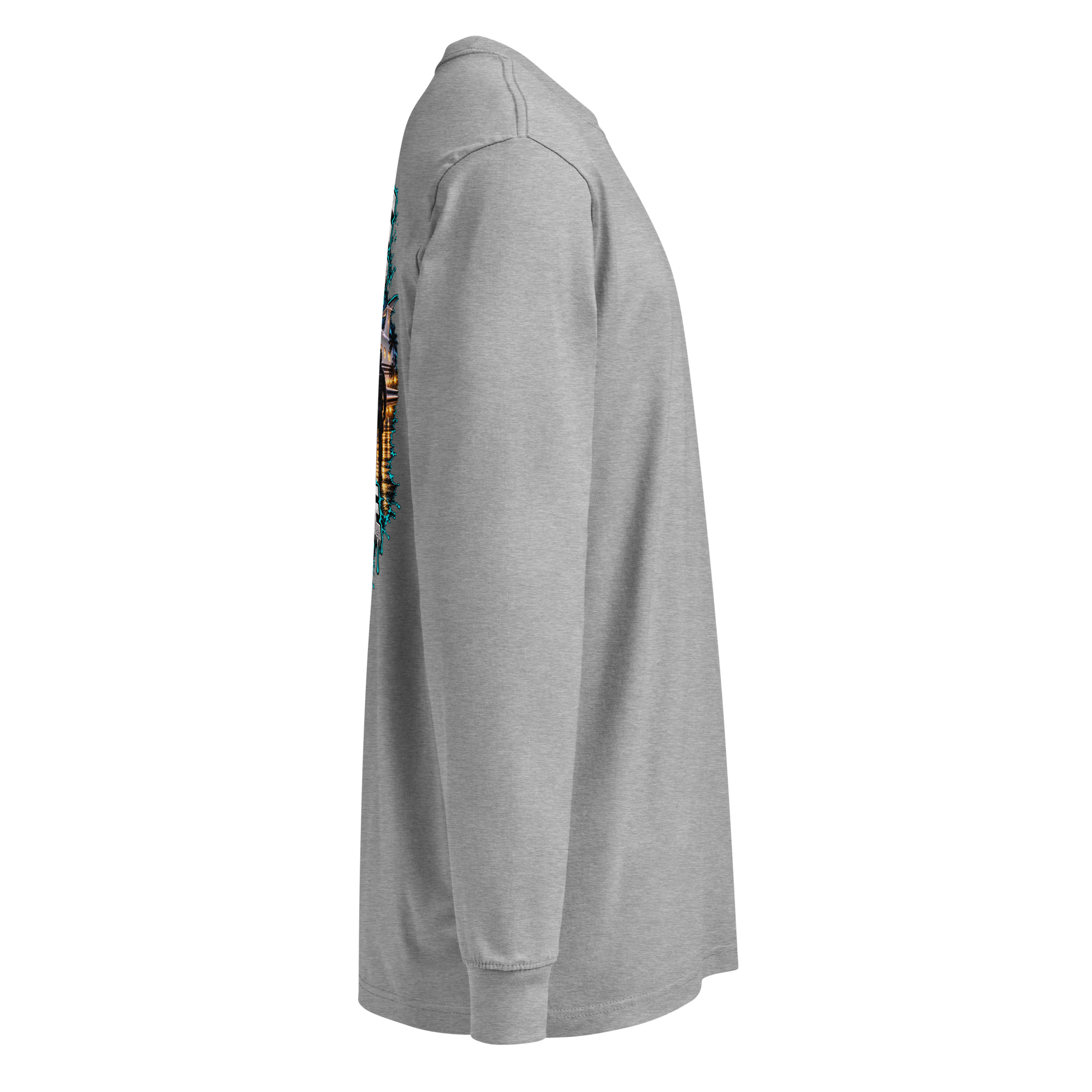"JUSTICE SERVED COLOR" Men's heavyweight long sleeve t-shirt - Image 16