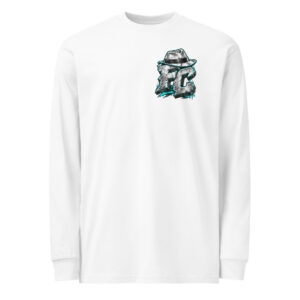 "JUSTICE SERVED" Men's heavyweight long sleeve t-shirt