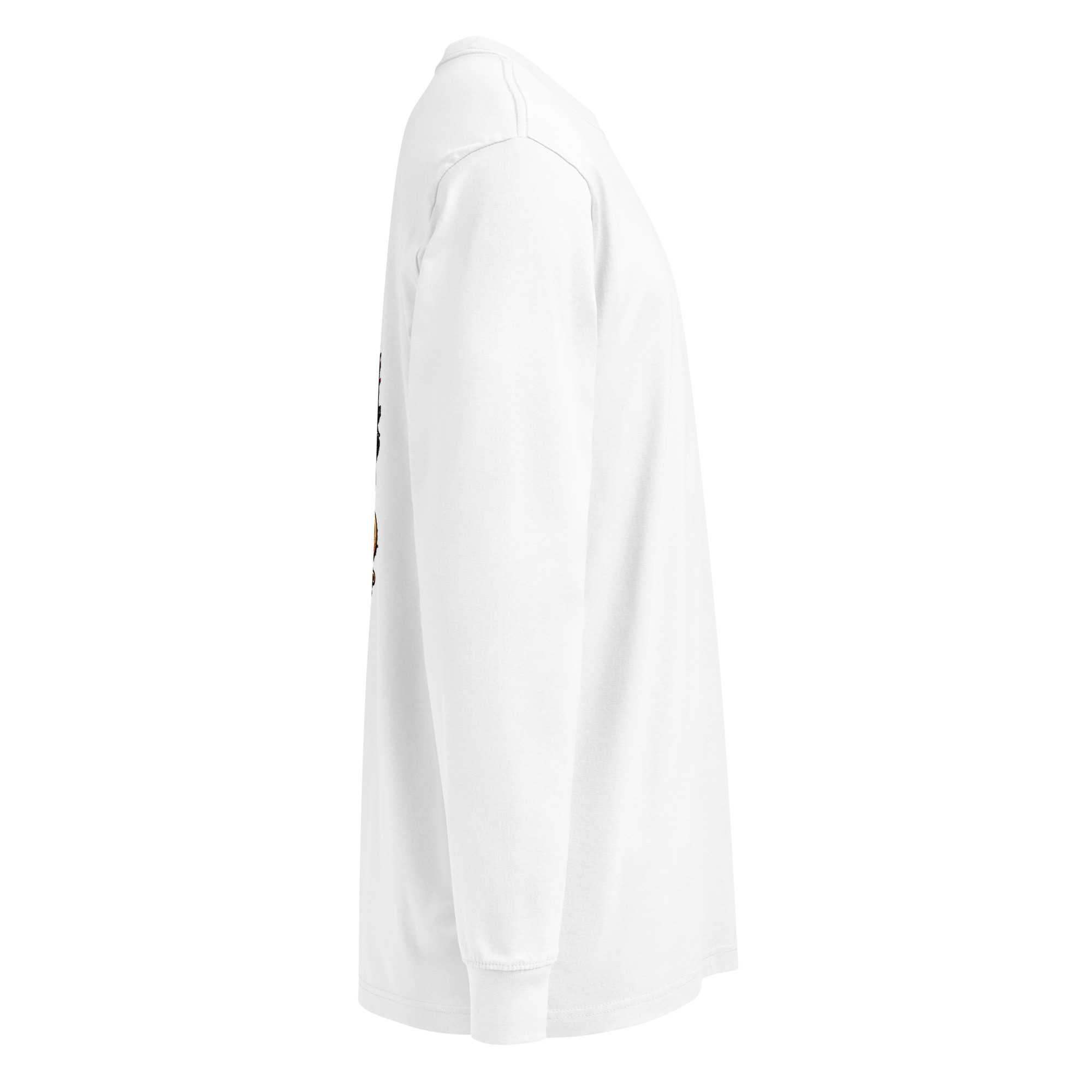 "BIG CITY DRAMA" Men's heavyweight long sleeve t-shirt - Image 4