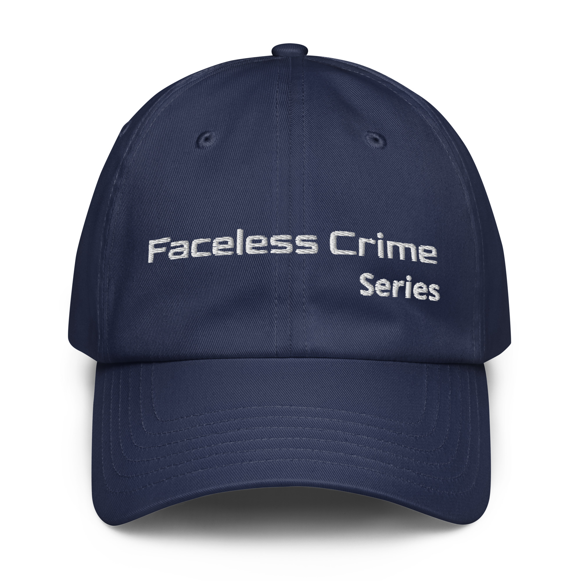 "FACELESS CRIME SERIES" Embroidered Under Armour® dad hat - Image 5
