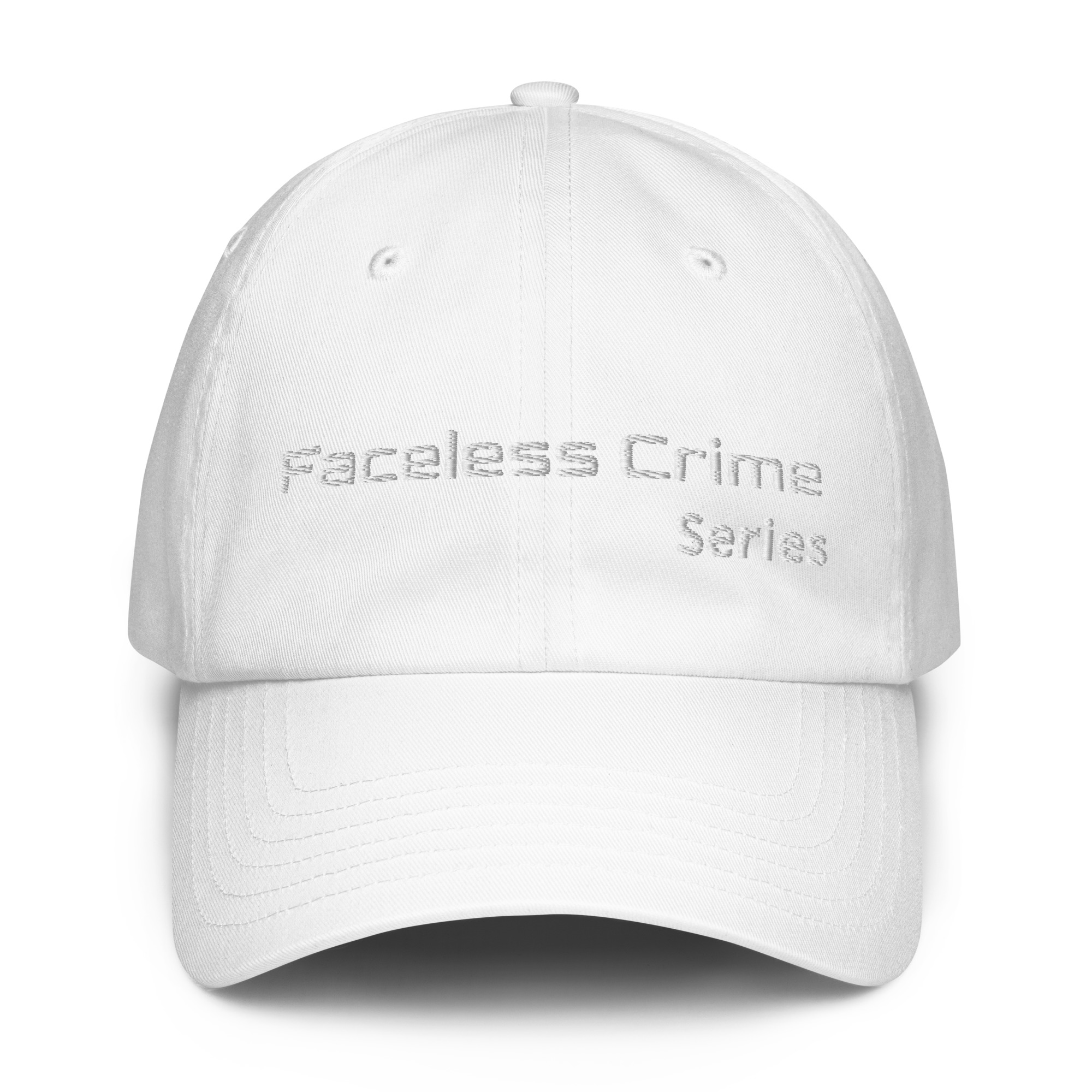 "FACELESS CRIME SERIES" Embroidered Under Armour® dad hat - Image 9