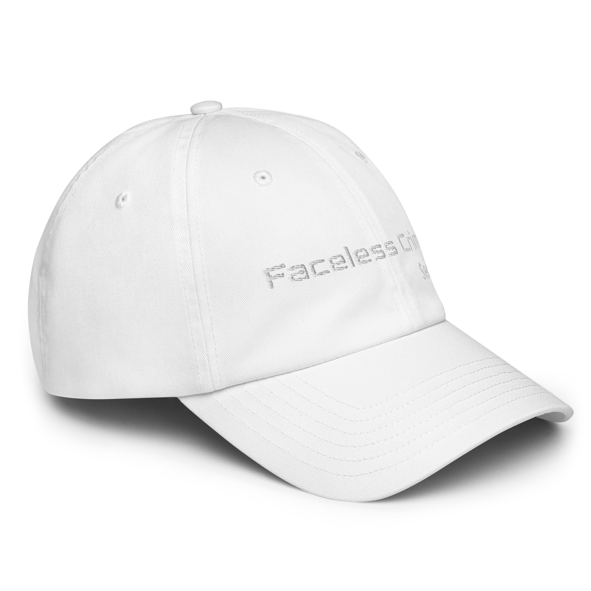 "FACELESS CRIME SERIES" Embroidered Under Armour® dad hat - Image 11