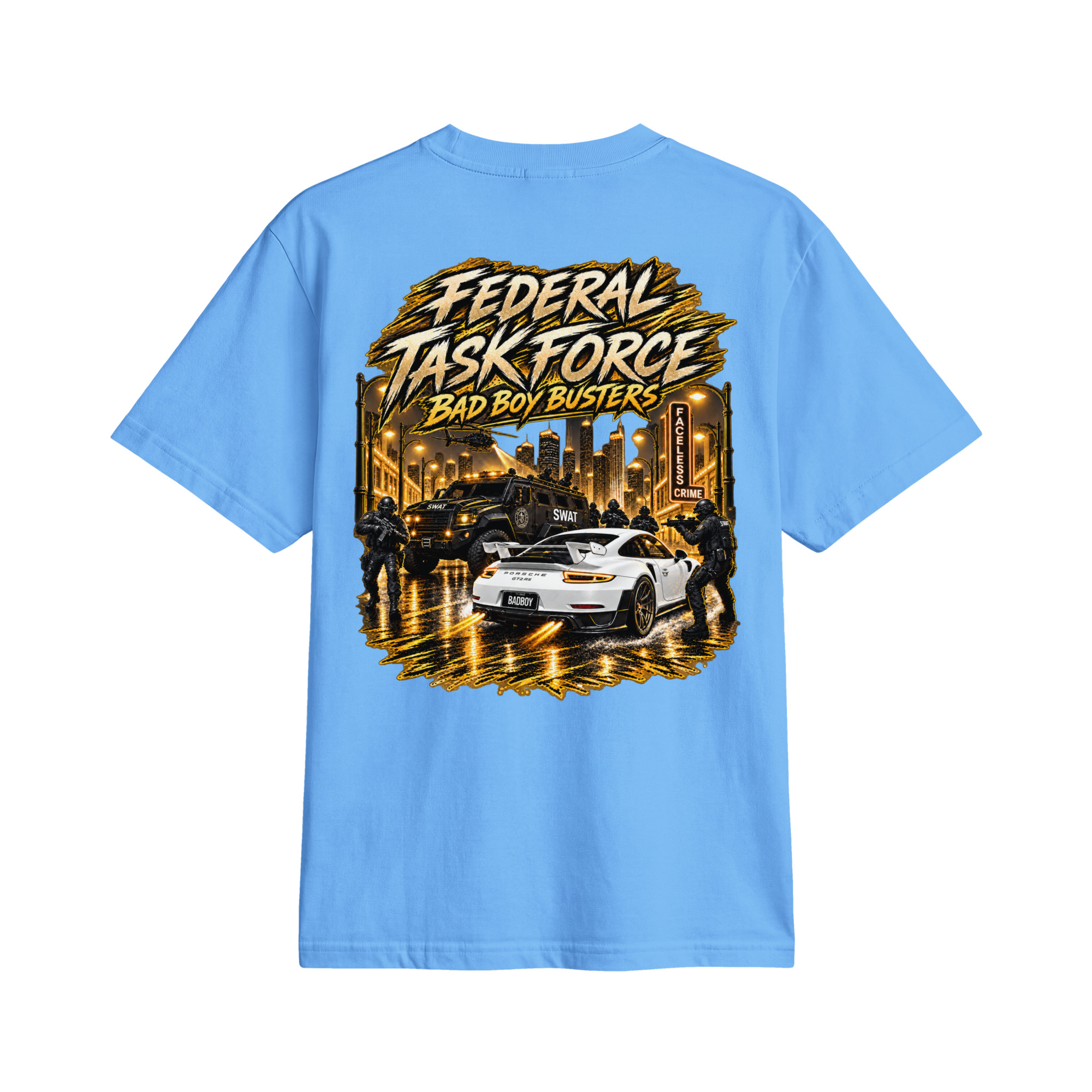 "BAD BOY BUSTER GOLD" Unisex active t-shirt - Image 22