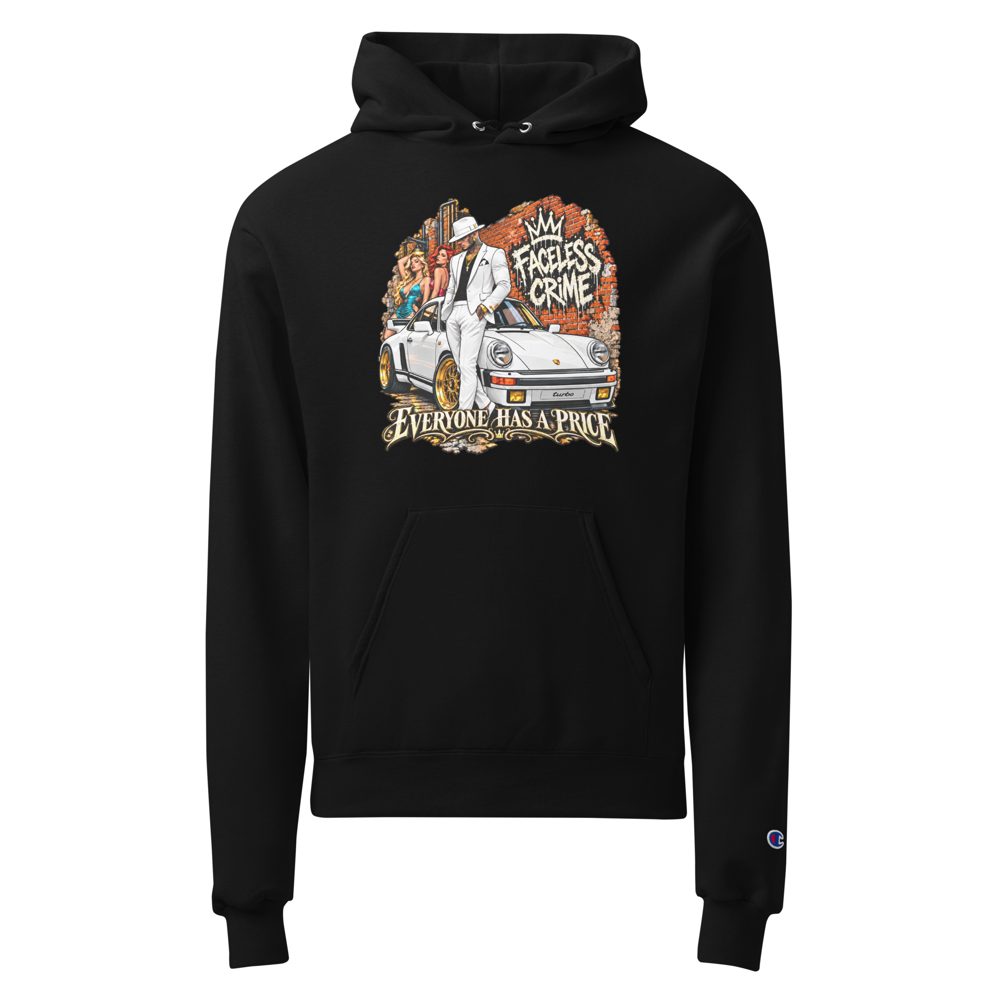 "EVERYONE HAS A PRICE (COLOR)" Unisex Champion hoodie - Image 8