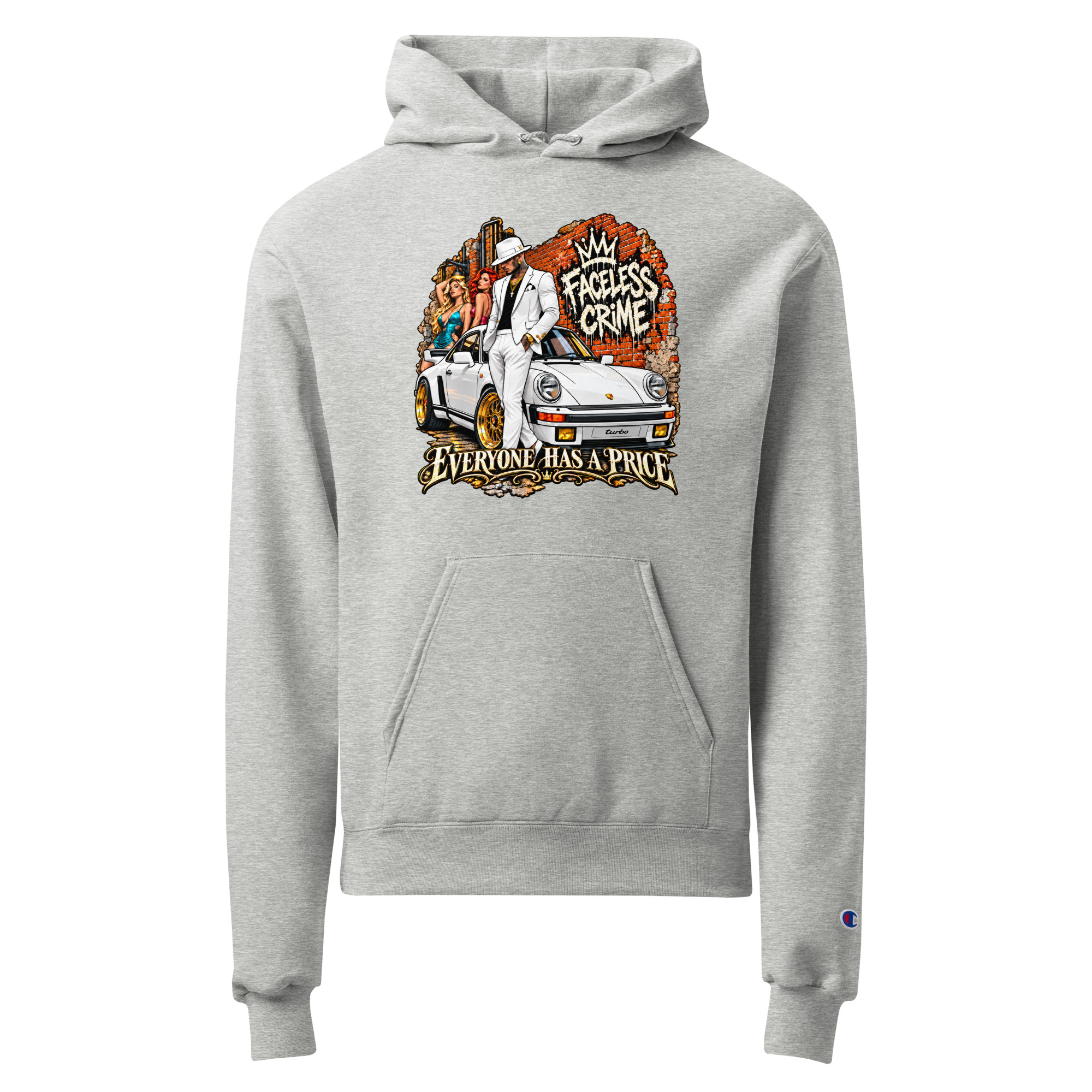 "EVERYONE HAS A PRICE (COLOR)" Unisex Champion hoodie - Image 7