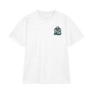 "JUSTICE SERVED COLOR" Unisex garment-dyed drop-shoulder t-shirt