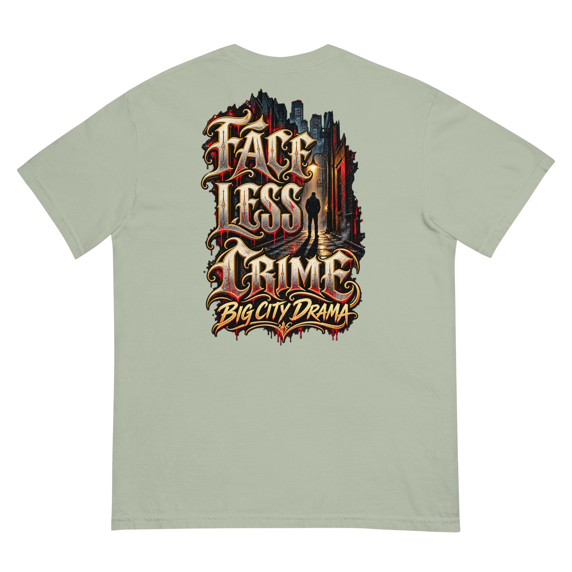 "BIG CITY DRAMA (COLOR)" Unisex garment-dyed heavyweight t-shirt - Image 38