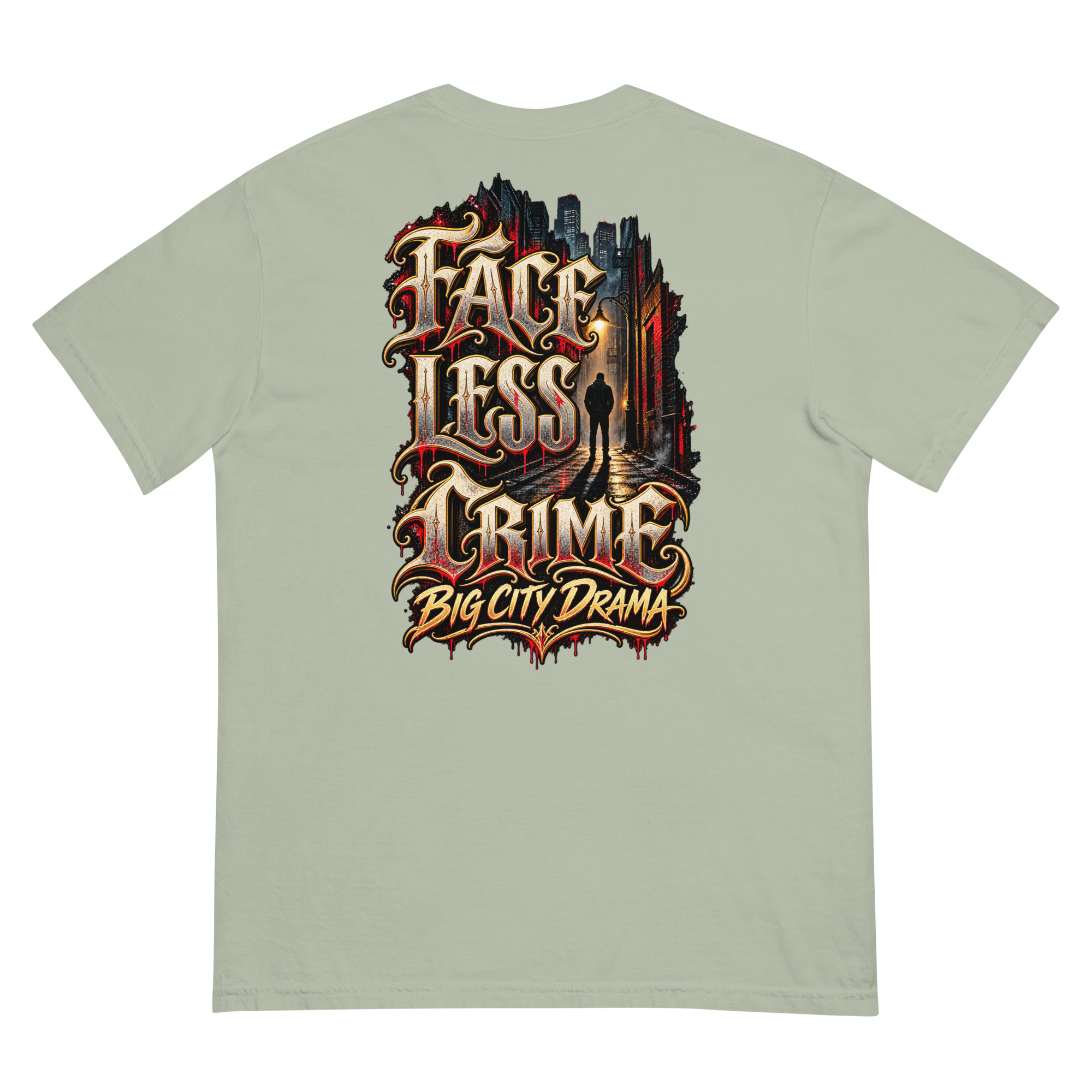 "BIG CITY DRAMA (COLOR)" Unisex garment-dyed heavyweight t-shirt - Image 80