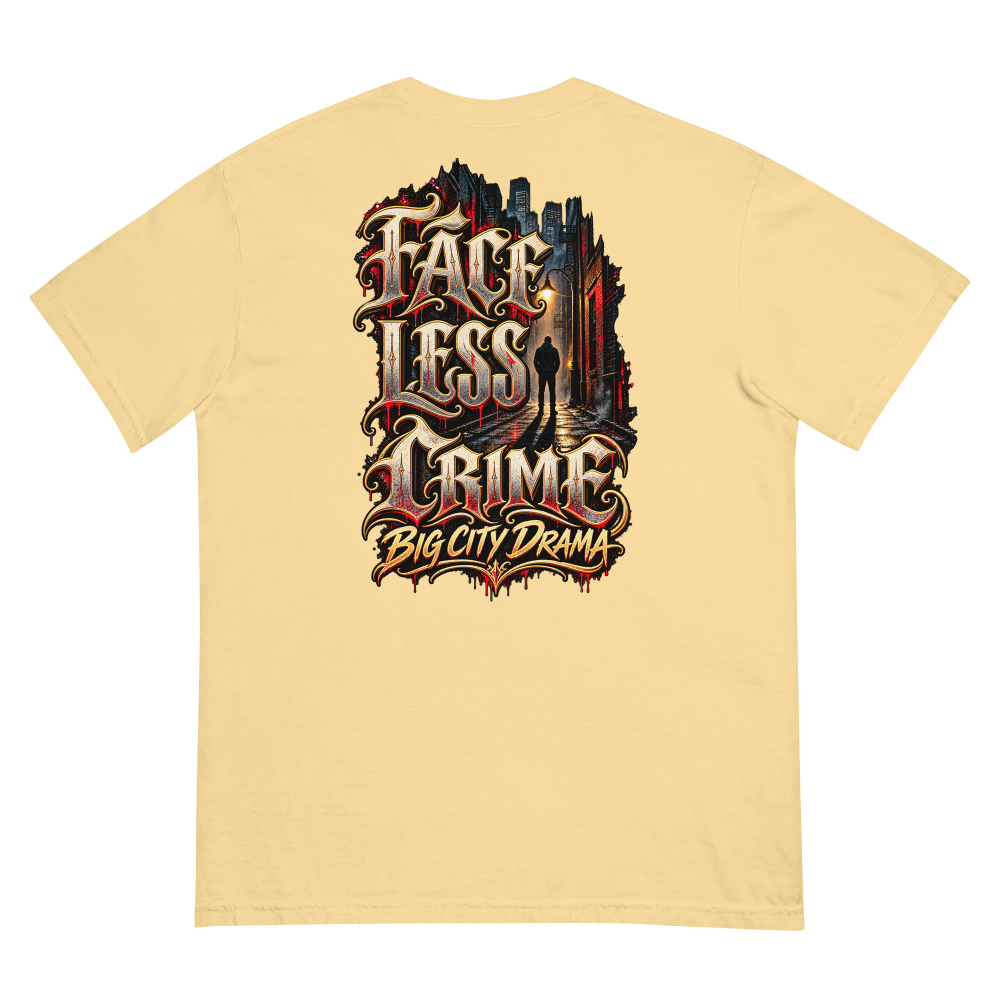 "BIG CITY DRAMA (COLOR)" Unisex garment-dyed heavyweight t-shirt - Image 26