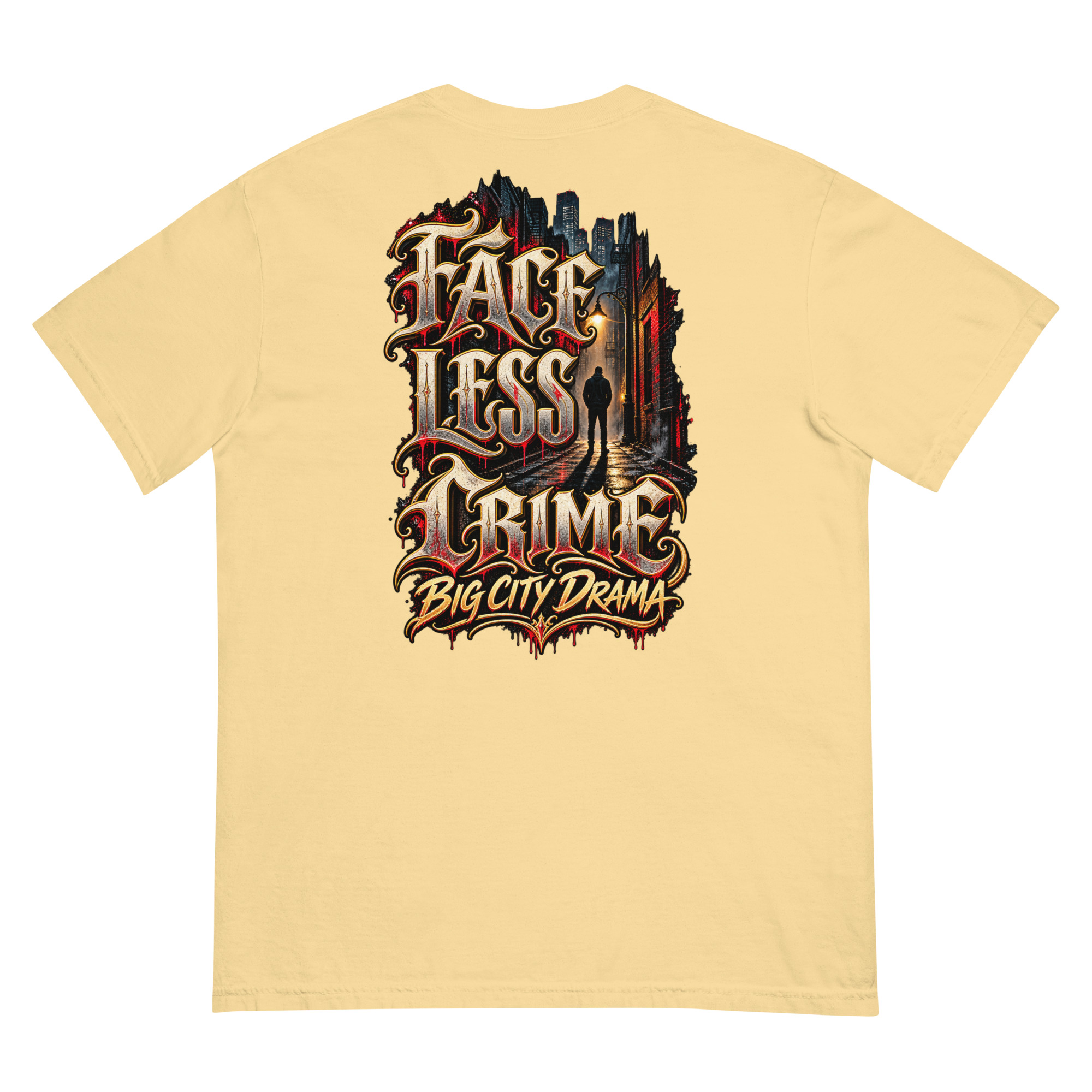 "BIG CITY DRAMA (COLOR)" Unisex garment-dyed heavyweight t-shirt - Image 54
