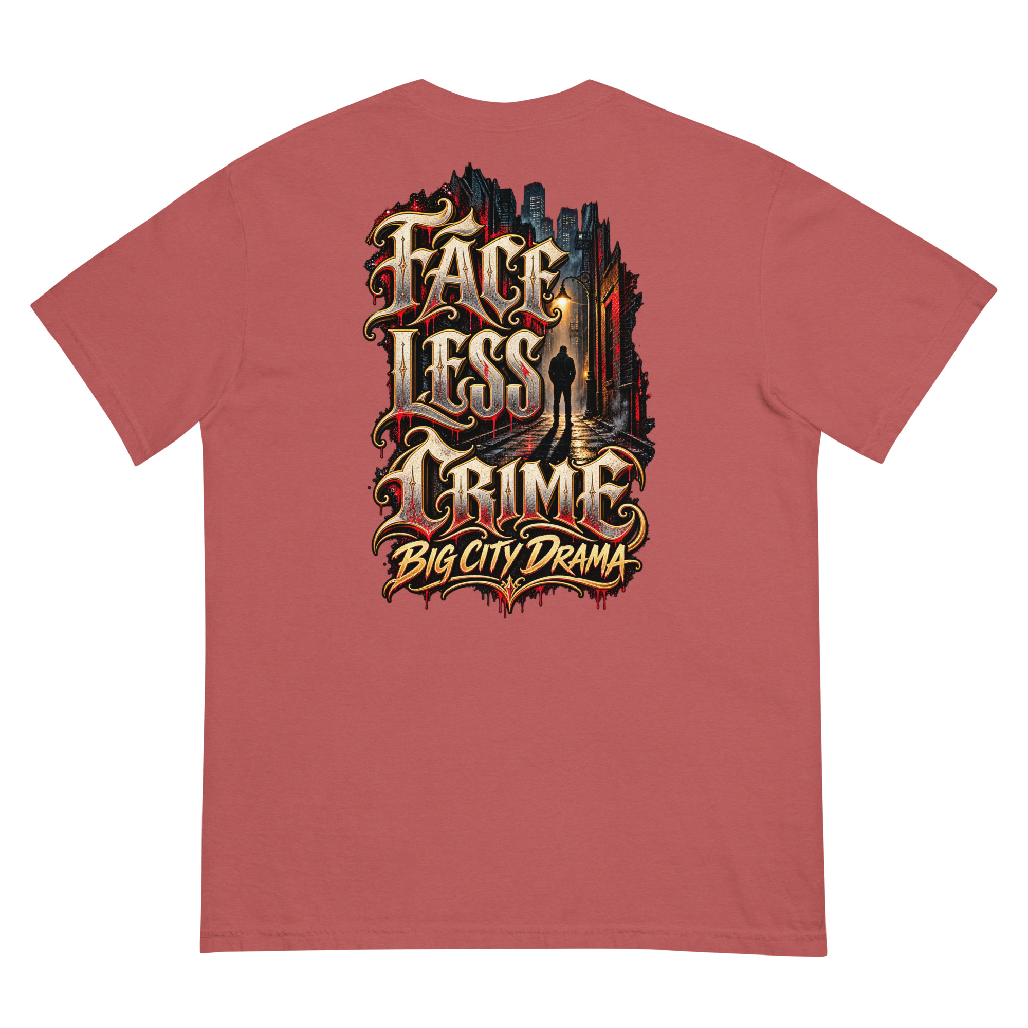 "BIG CITY DRAMA (COLOR)" Unisex garment-dyed heavyweight t-shirt - Image 20
