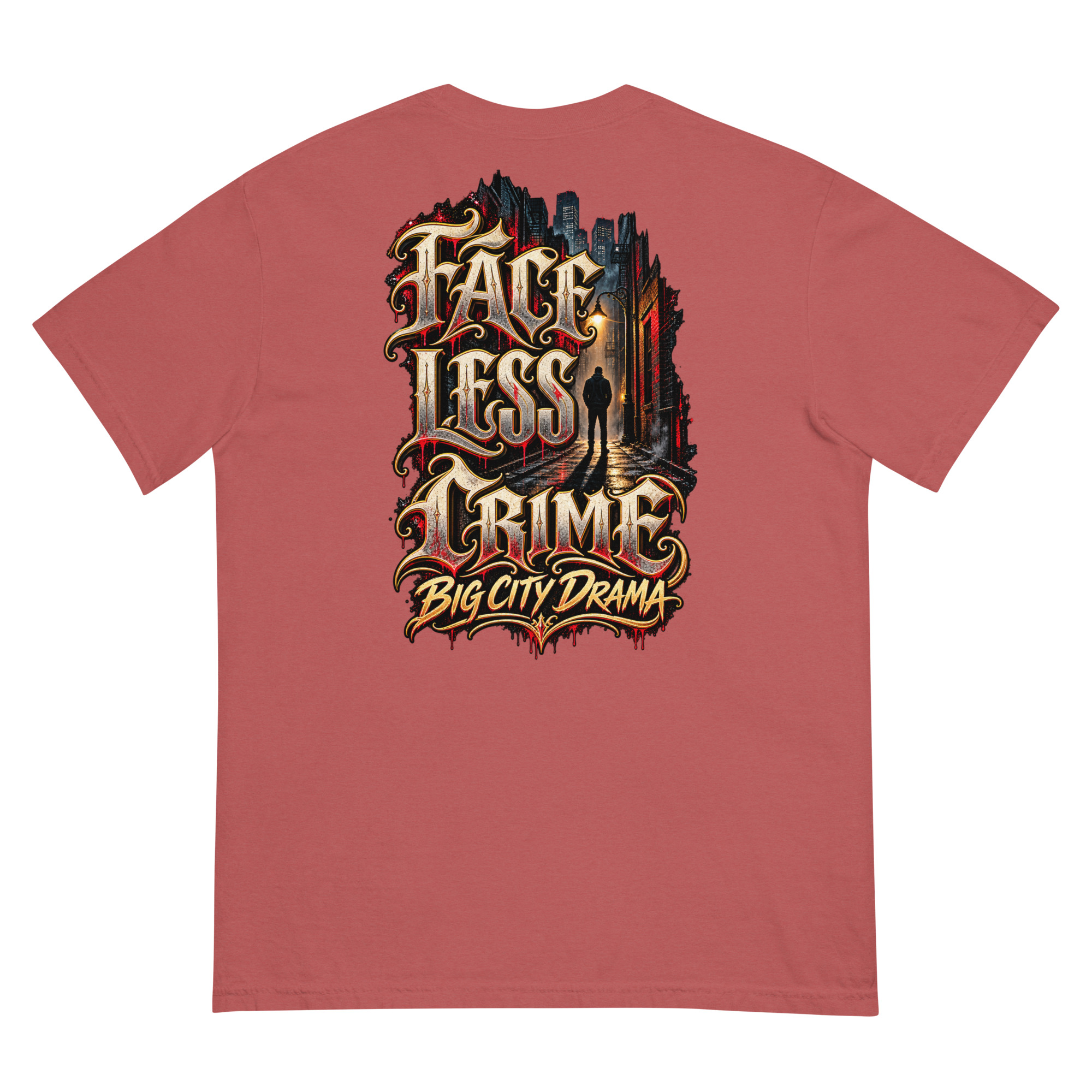 "BIG CITY DRAMA (COLOR)" Unisex garment-dyed heavyweight t-shirt - Image 62