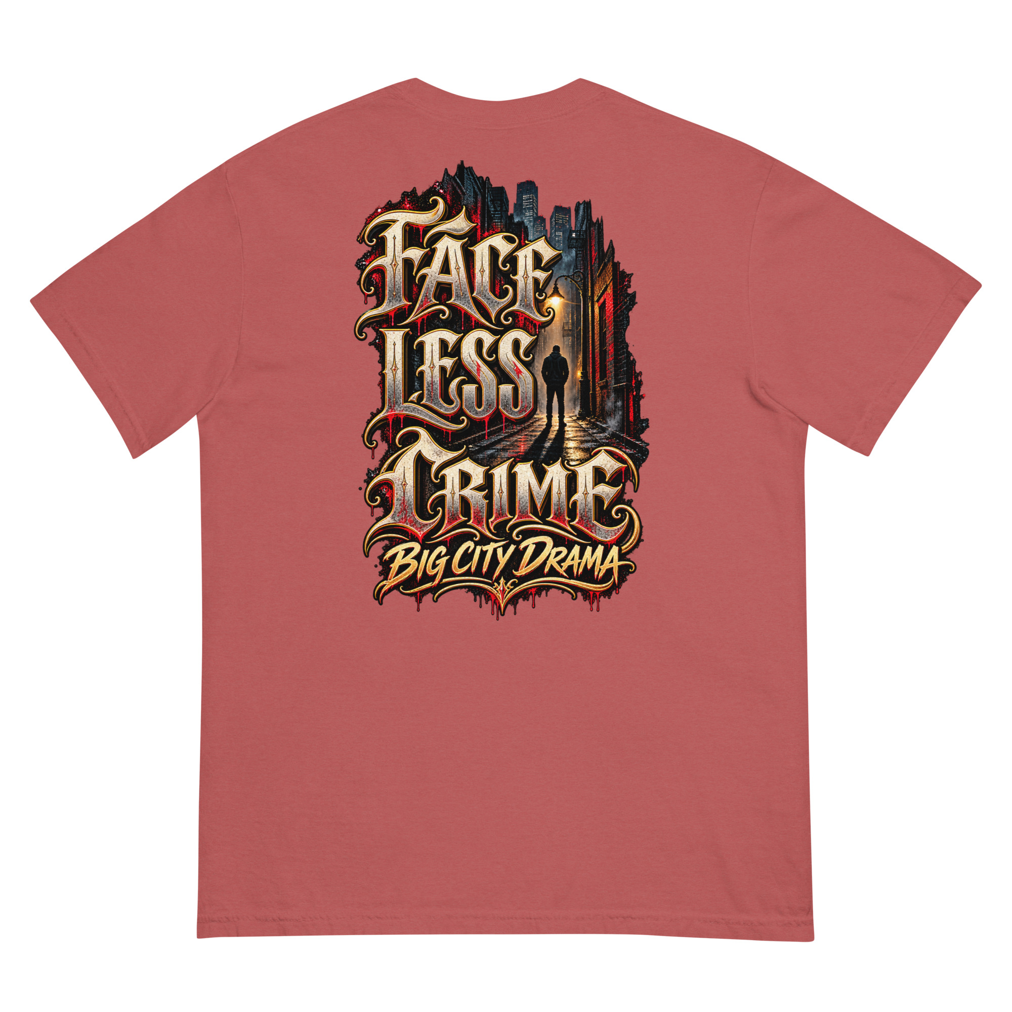 "BIG CITY DRAMA (COLOR)" Unisex garment-dyed heavyweight t-shirt - Image 139