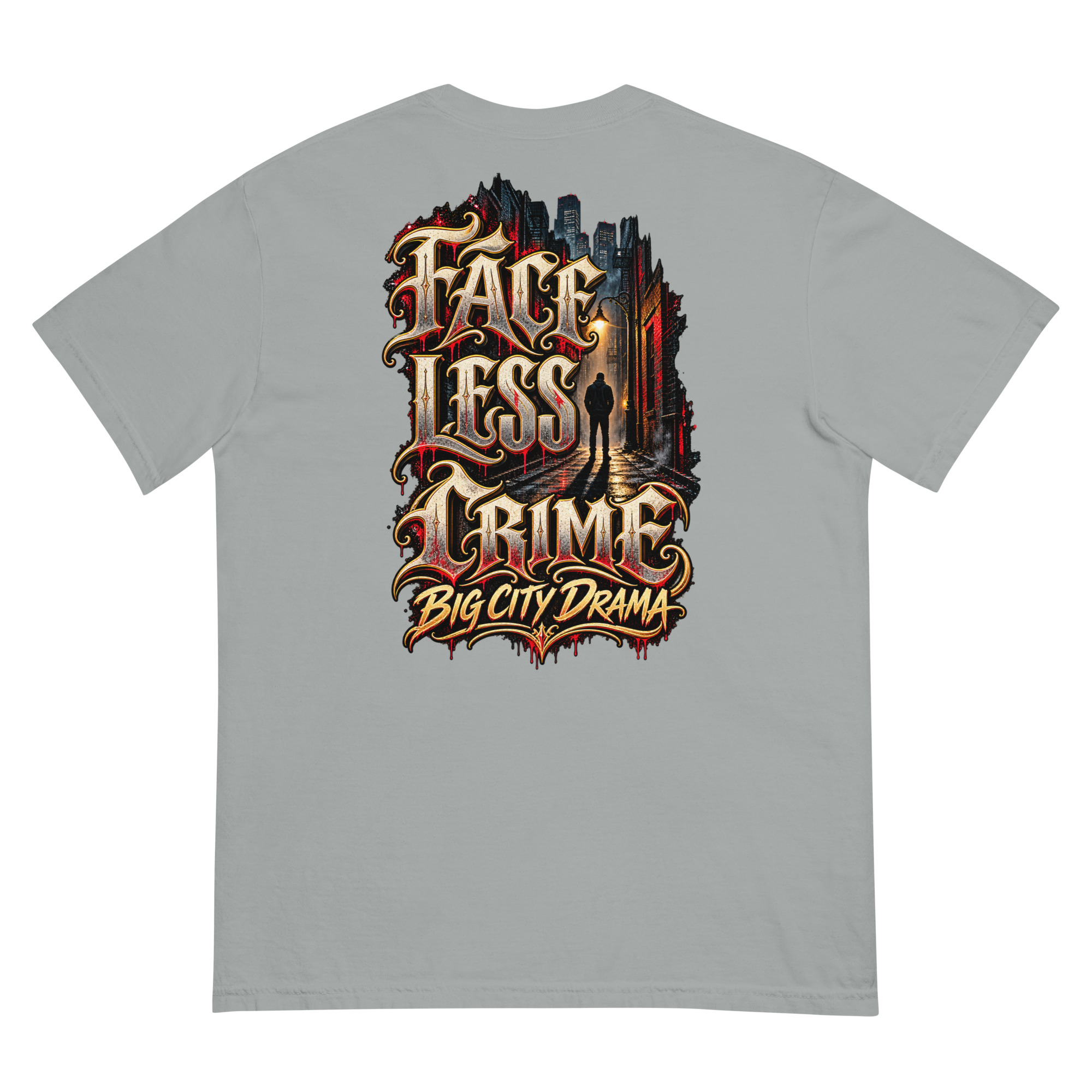 "BIG CITY DRAMA (COLOR)" Unisex garment-dyed heavyweight t-shirt - Image 107