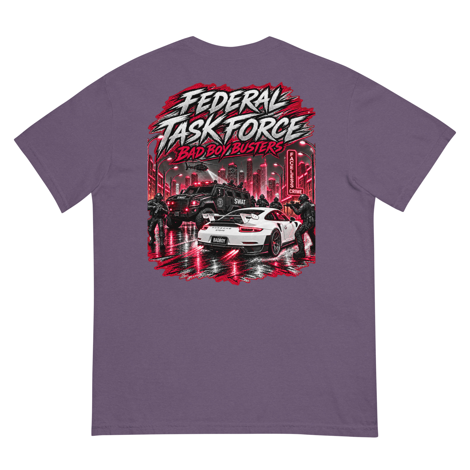 "BAD BOY BUSTERS (COLOR)" Unisex garment-dyed heavyweight t-shirt - Image 34