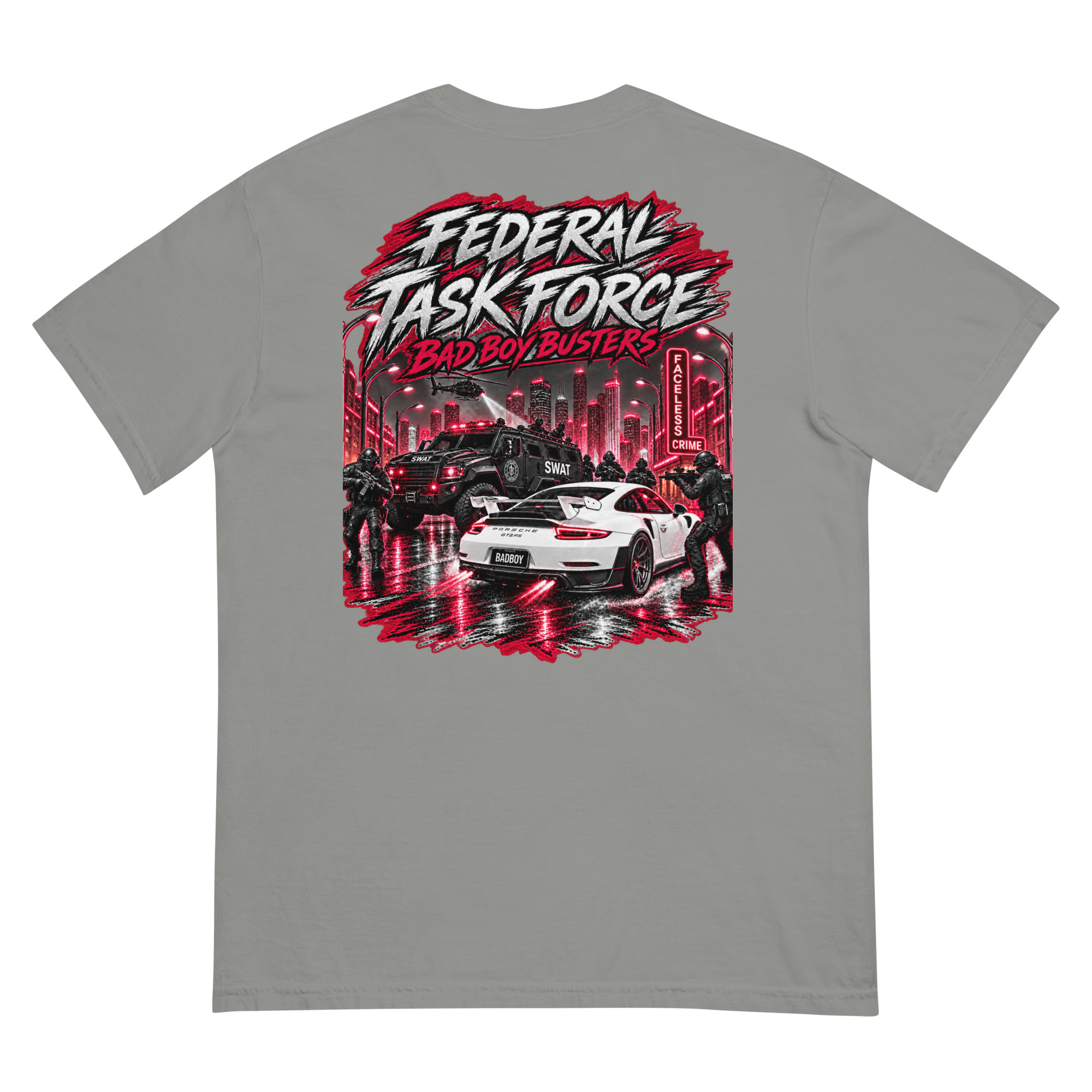 "BAD BOY BUSTERS (COLOR)" Unisex garment-dyed heavyweight t-shirt - Image 40