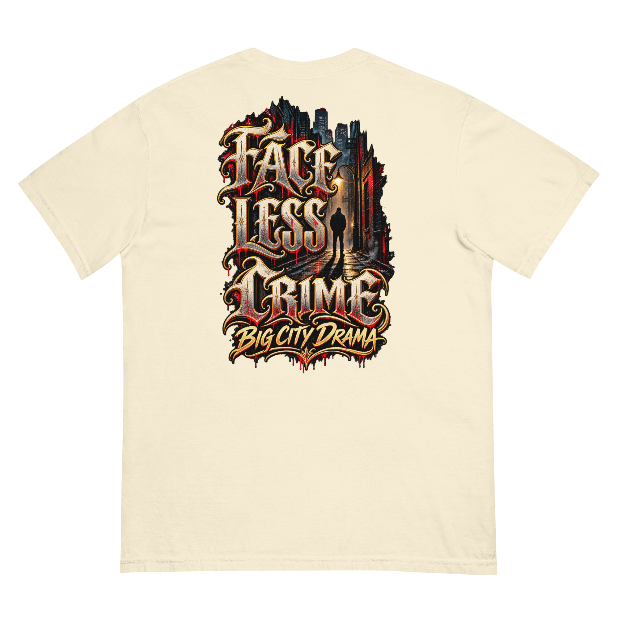 "BIG CITY DRAMA (COLOR)" Unisex garment-dyed heavyweight t-shirt - Image 41