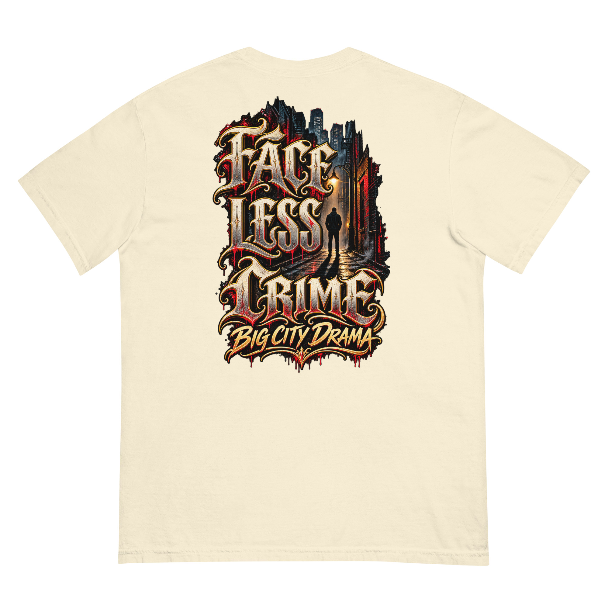 "BIG CITY DRAMA (COLOR)" Unisex garment-dyed heavyweight t-shirt - Image 125