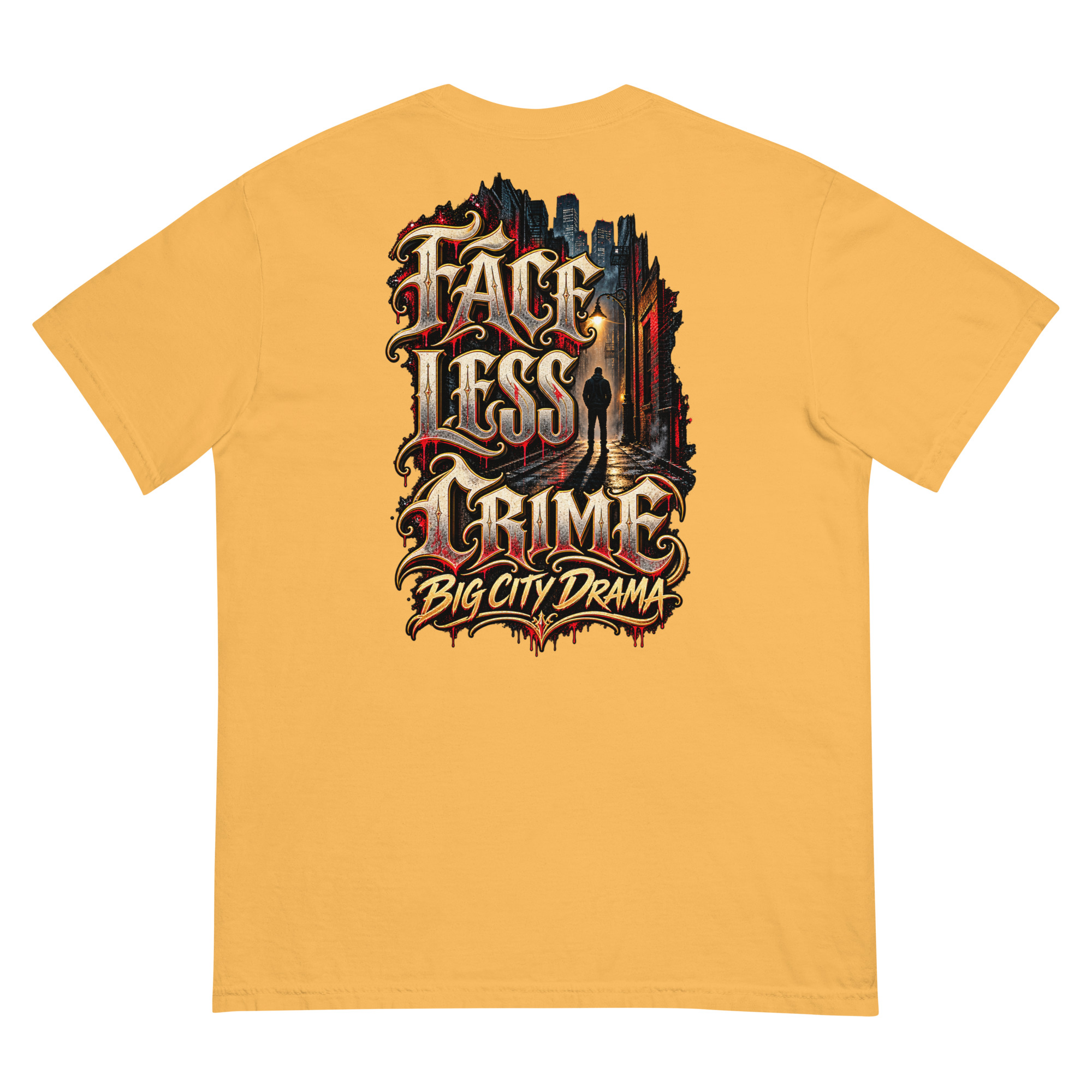 "BIG CITY DRAMA (COLOR)" Unisex garment-dyed heavyweight t-shirt - Image 25