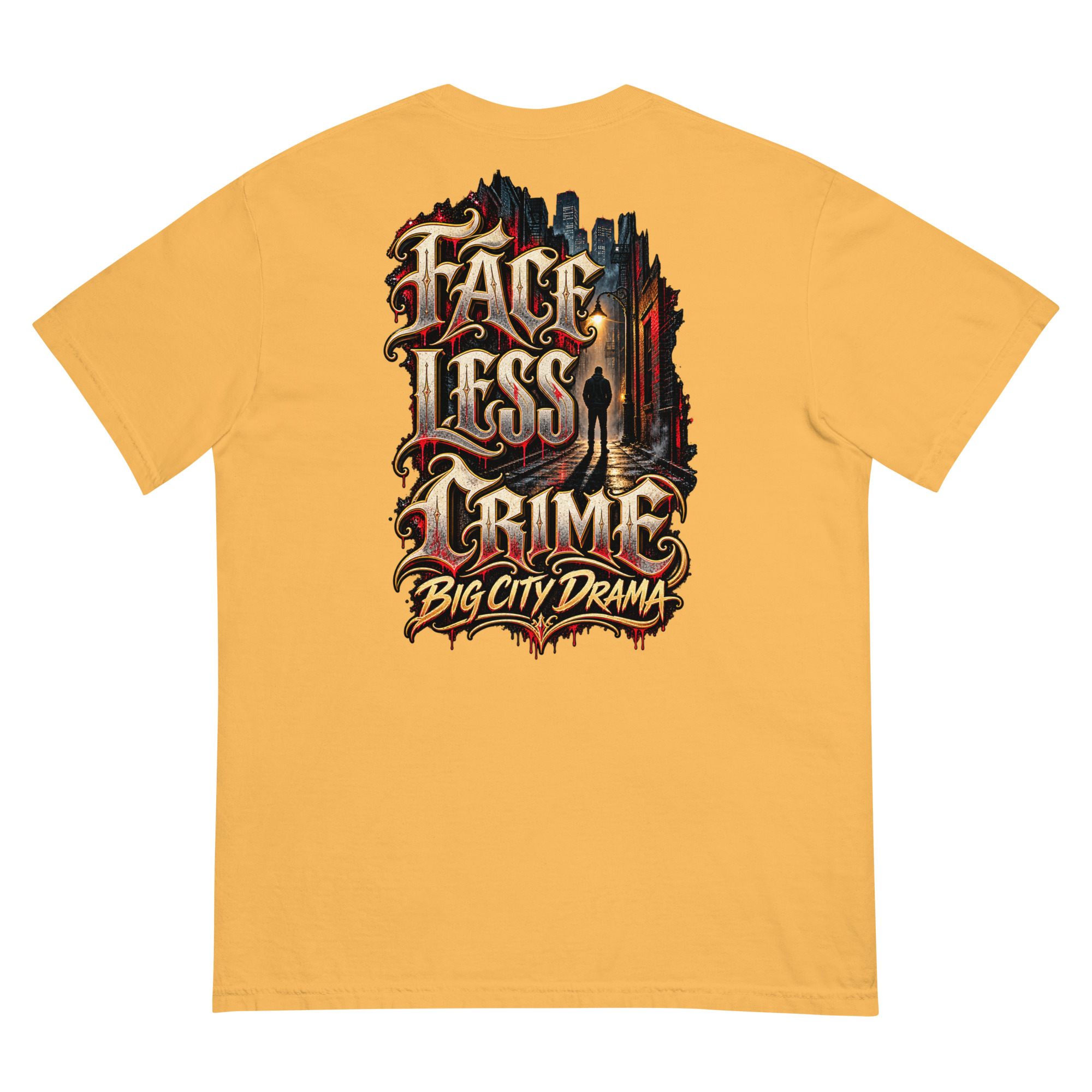 "BIG CITY DRAMA (COLOR)" Unisex garment-dyed heavyweight t-shirt - Image 39