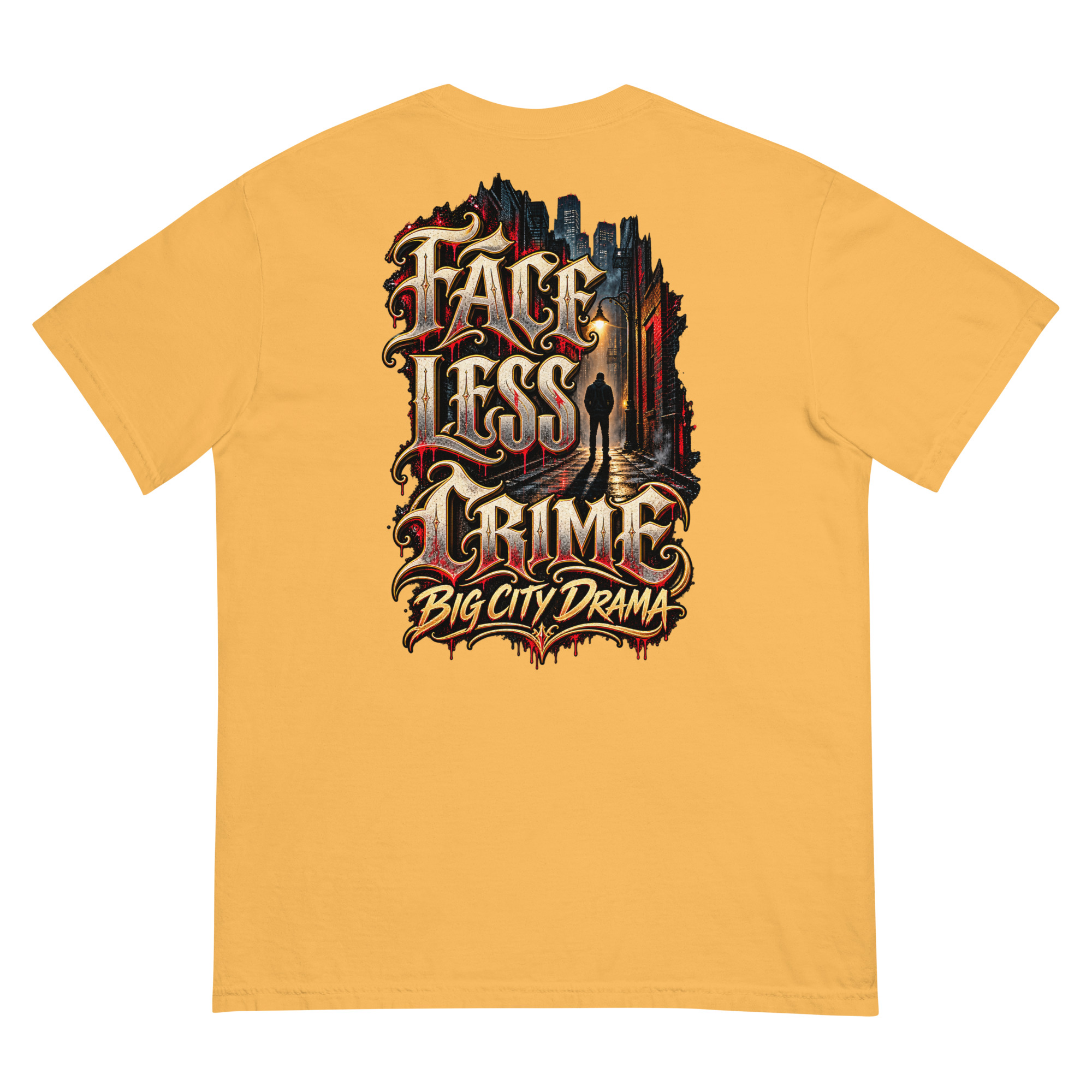 "BIG CITY DRAMA (COLOR)" Unisex garment-dyed heavyweight t-shirt - Image 149