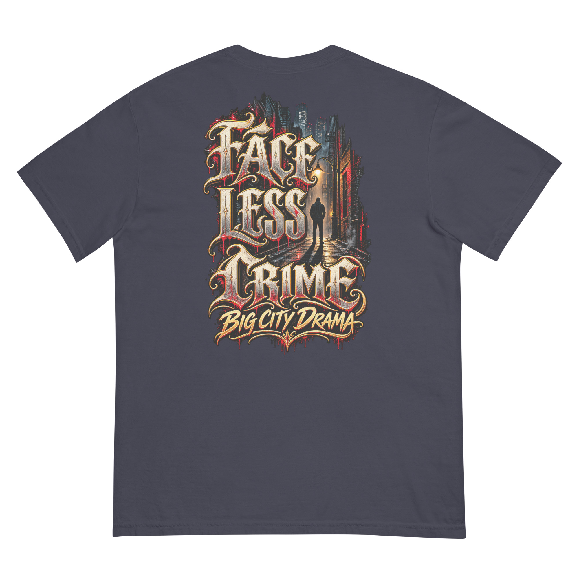 "BIG CITY DRAMA (COLOR)" Unisex garment-dyed heavyweight t-shirt - Image 133