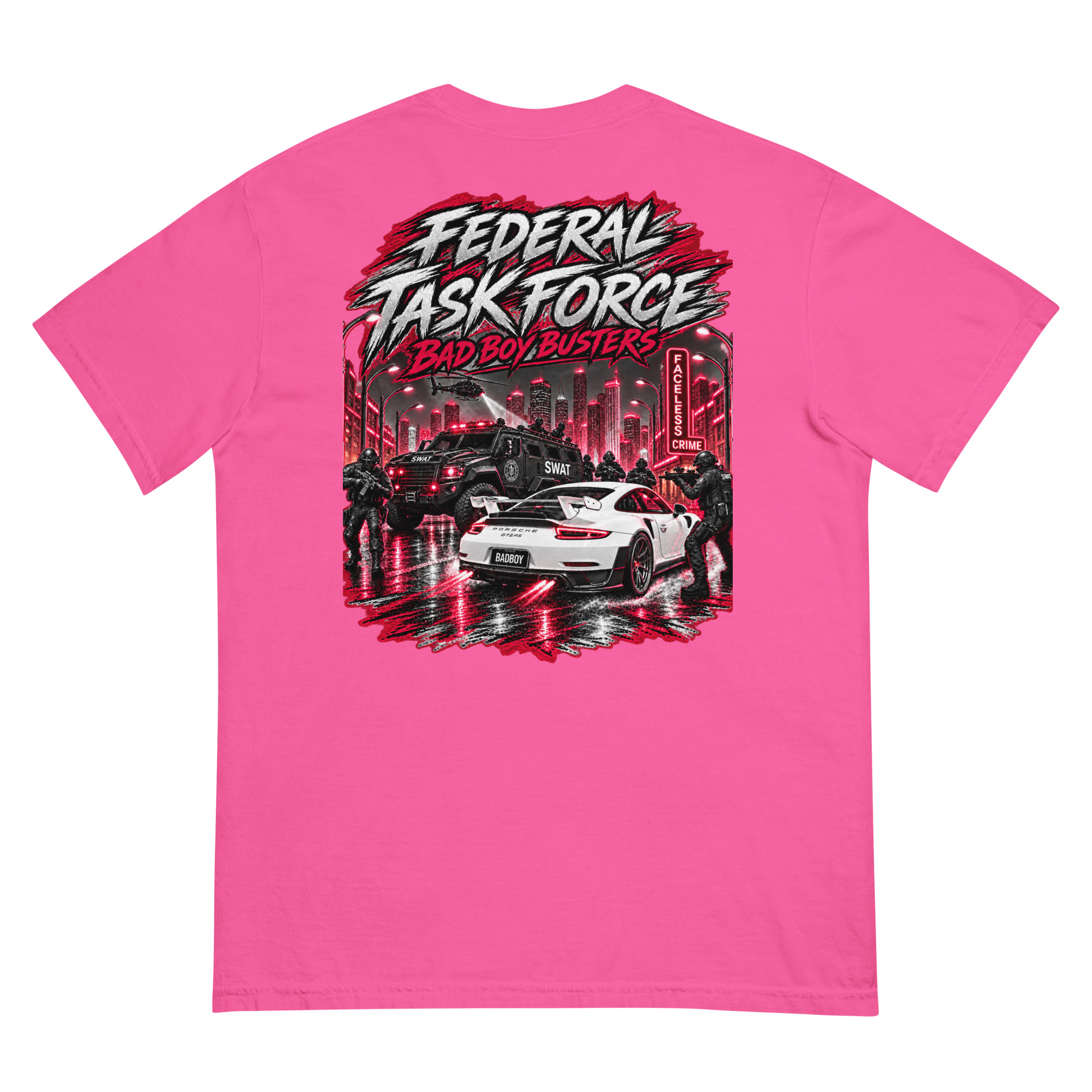"BAD BOY BUSTERS (COLOR)" Unisex garment-dyed heavyweight t-shirt - Image 23