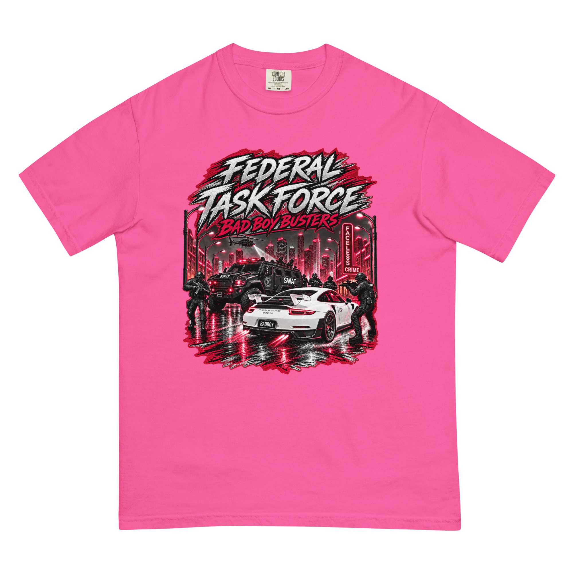 "BAD BOY BUSTERS (COLOR)" Unisex garment-dyed heavyweight t-shirt - Image 52