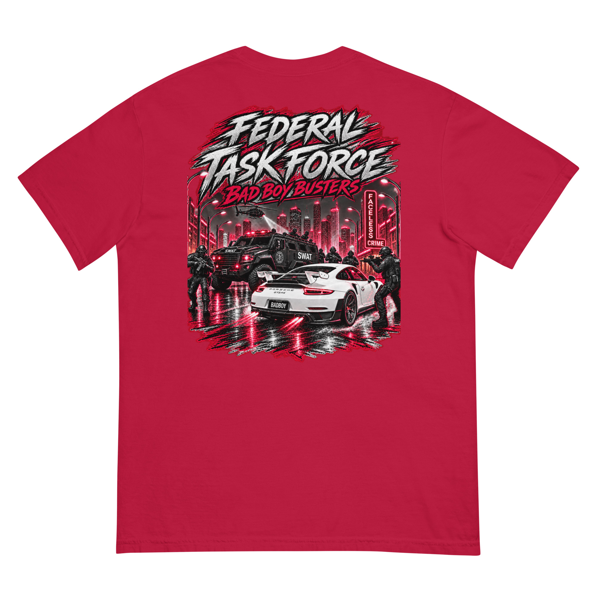 "BAD BOY BUSTERS (COLOR)" Unisex garment-dyed heavyweight t-shirt - Image 32