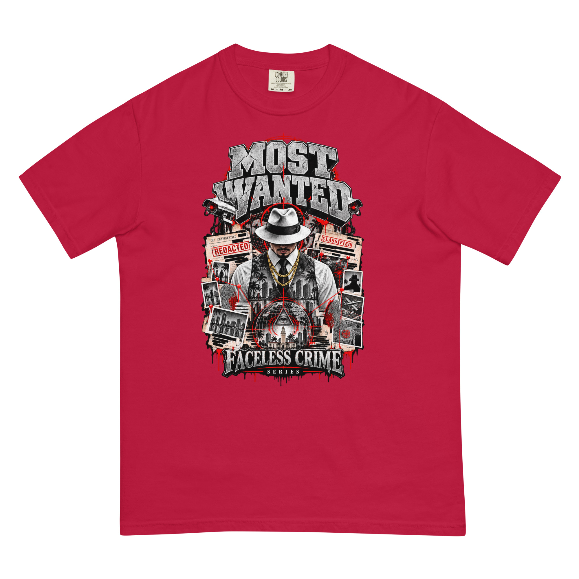 "MOST WANTED COLOR" Unisex garment-dyed heavyweight t-shirt