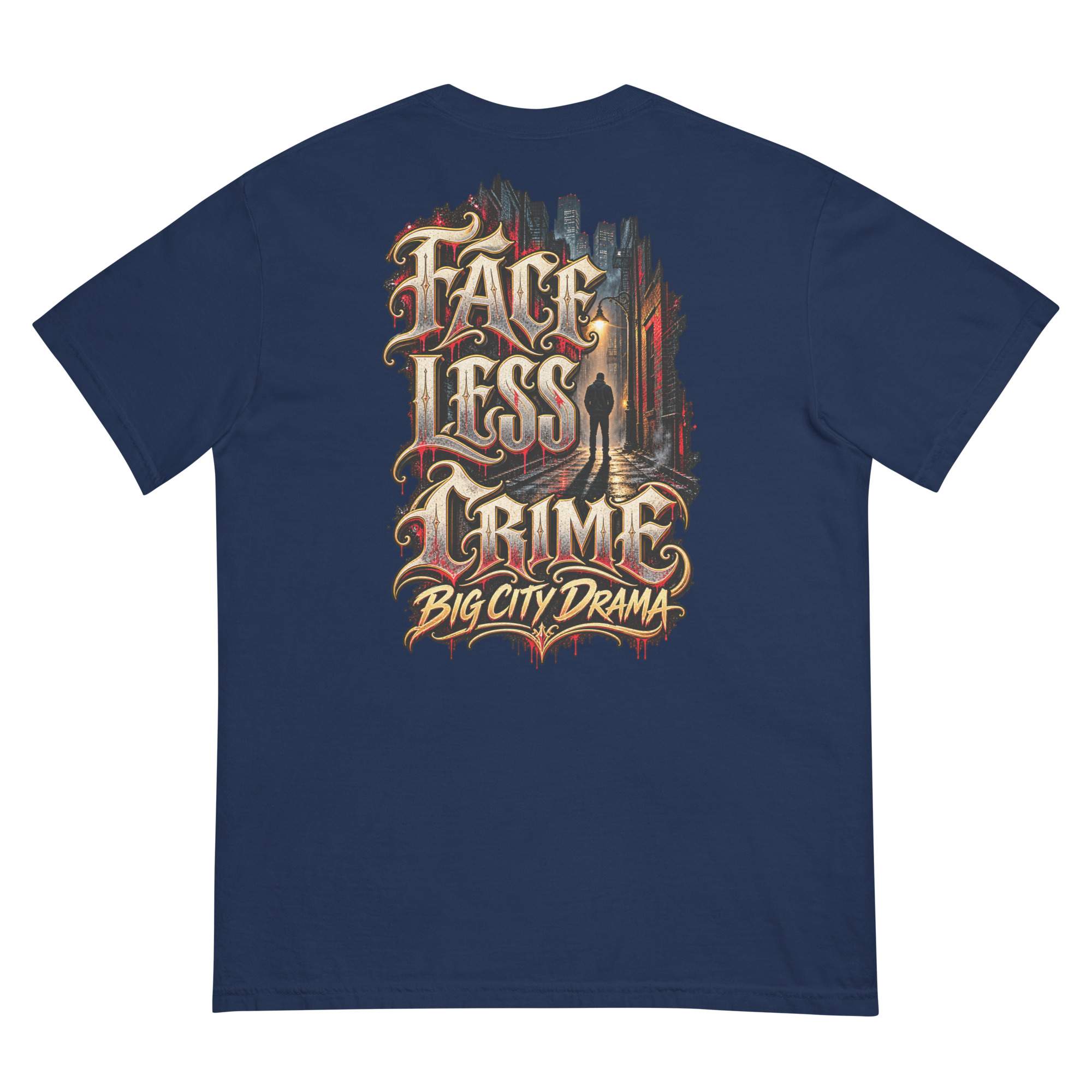 "BIG CITY DRAMA (COLOR)" Unisex garment-dyed heavyweight t-shirt - Image 72