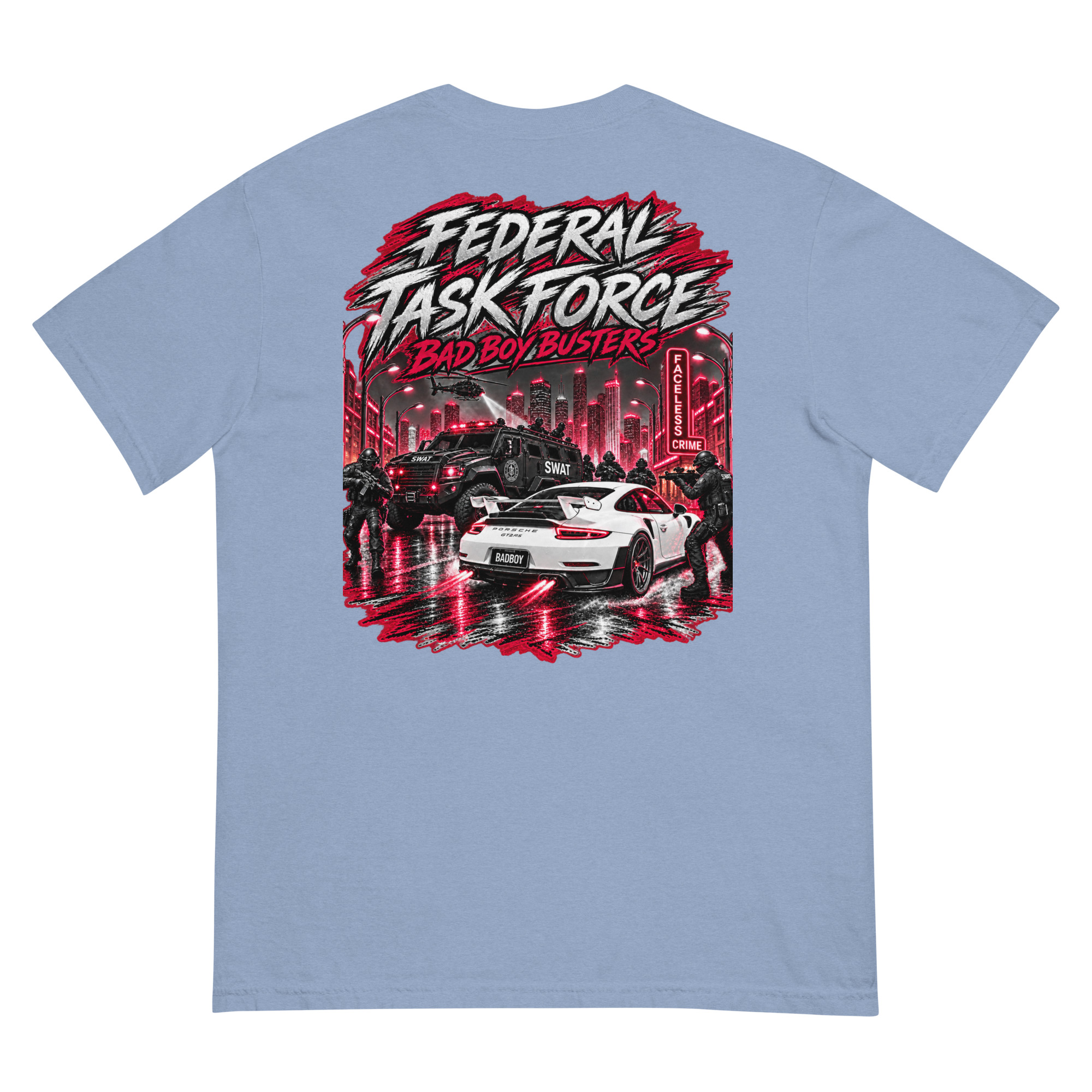 "BAD BOY BUSTERS (COLOR)" Unisex garment-dyed heavyweight t-shirt - Image 41