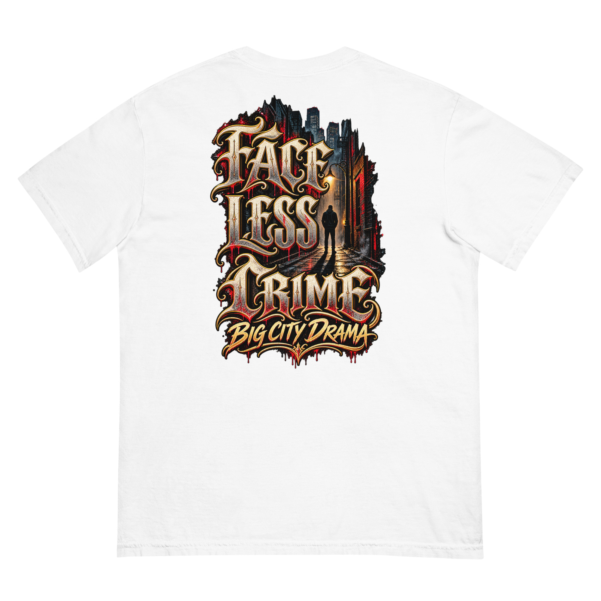 "BIG CITY DRAMA (COLOR)" Unisex garment-dyed heavyweight t-shirt - Image 112