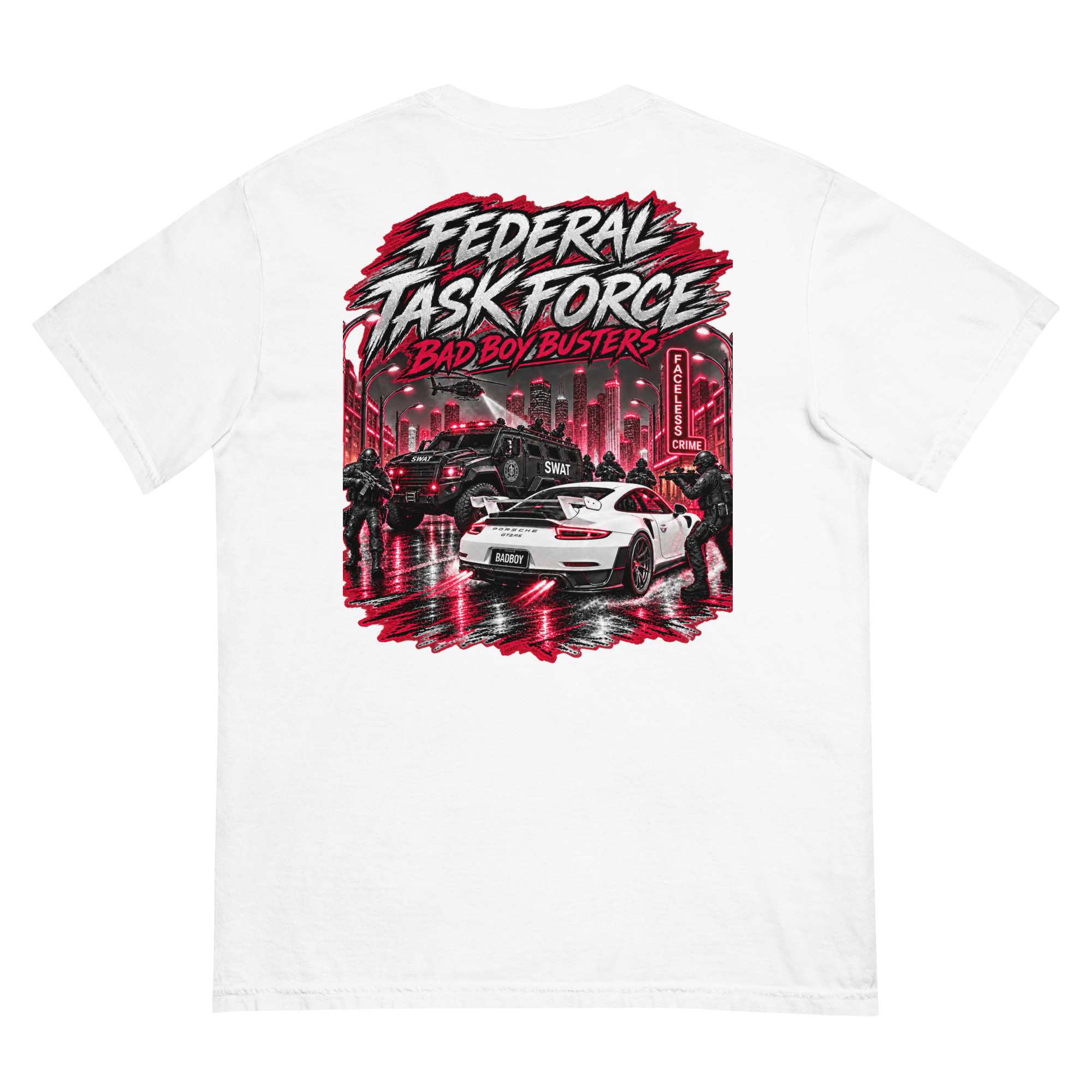 "BAD BOY BUSTERS (COLOR)" Unisex garment-dyed heavyweight t-shirt - Image 43