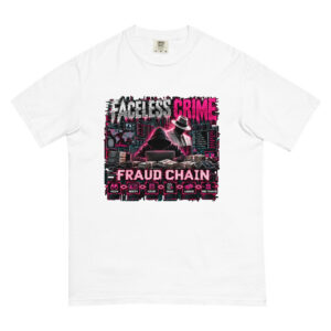 "FRUAD CHAIN COLOR" Unisex garment-dyed heavyweight t-shirt