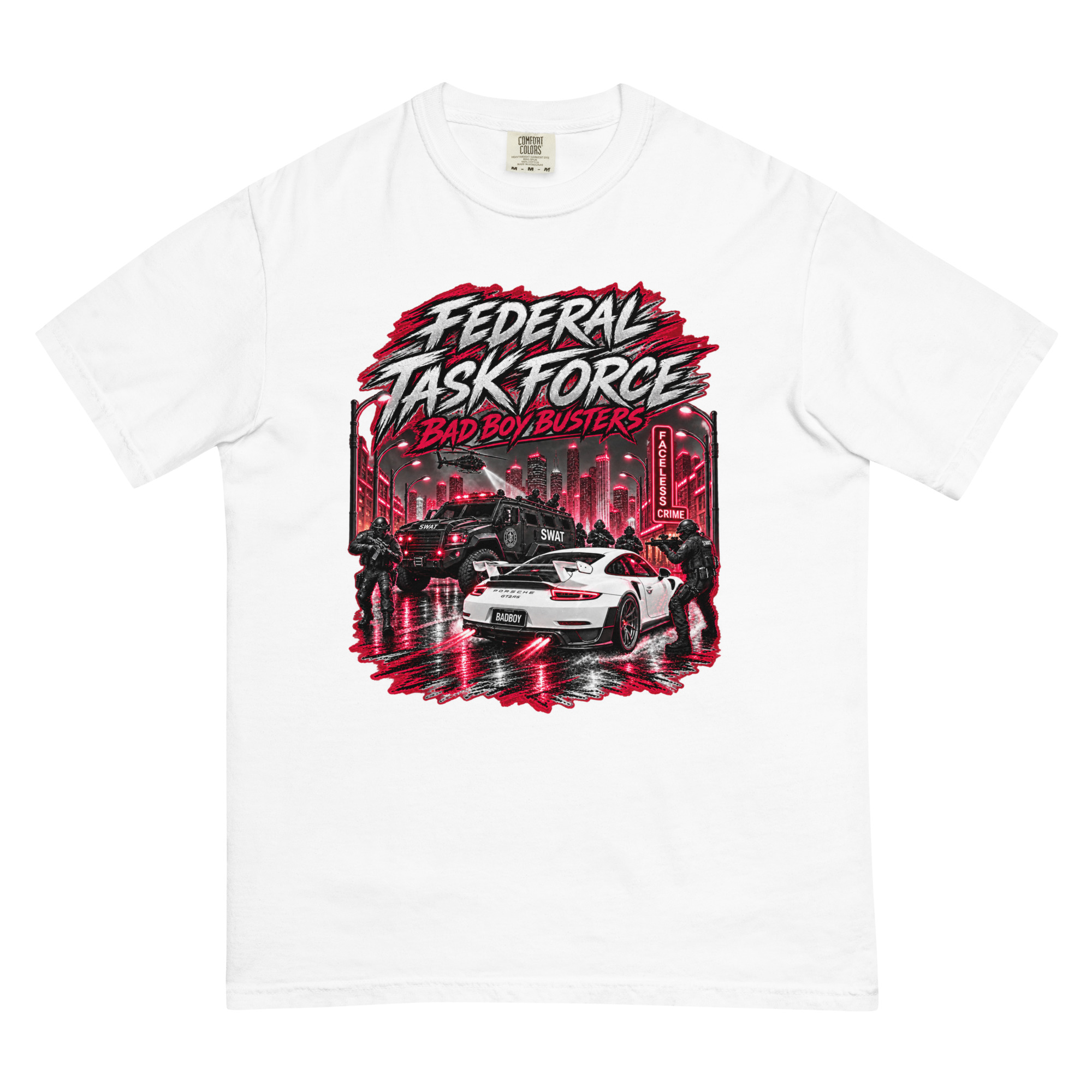 "BAD BOY BUSTERS (COLOR)" Unisex garment-dyed heavyweight t-shirt - Image 57