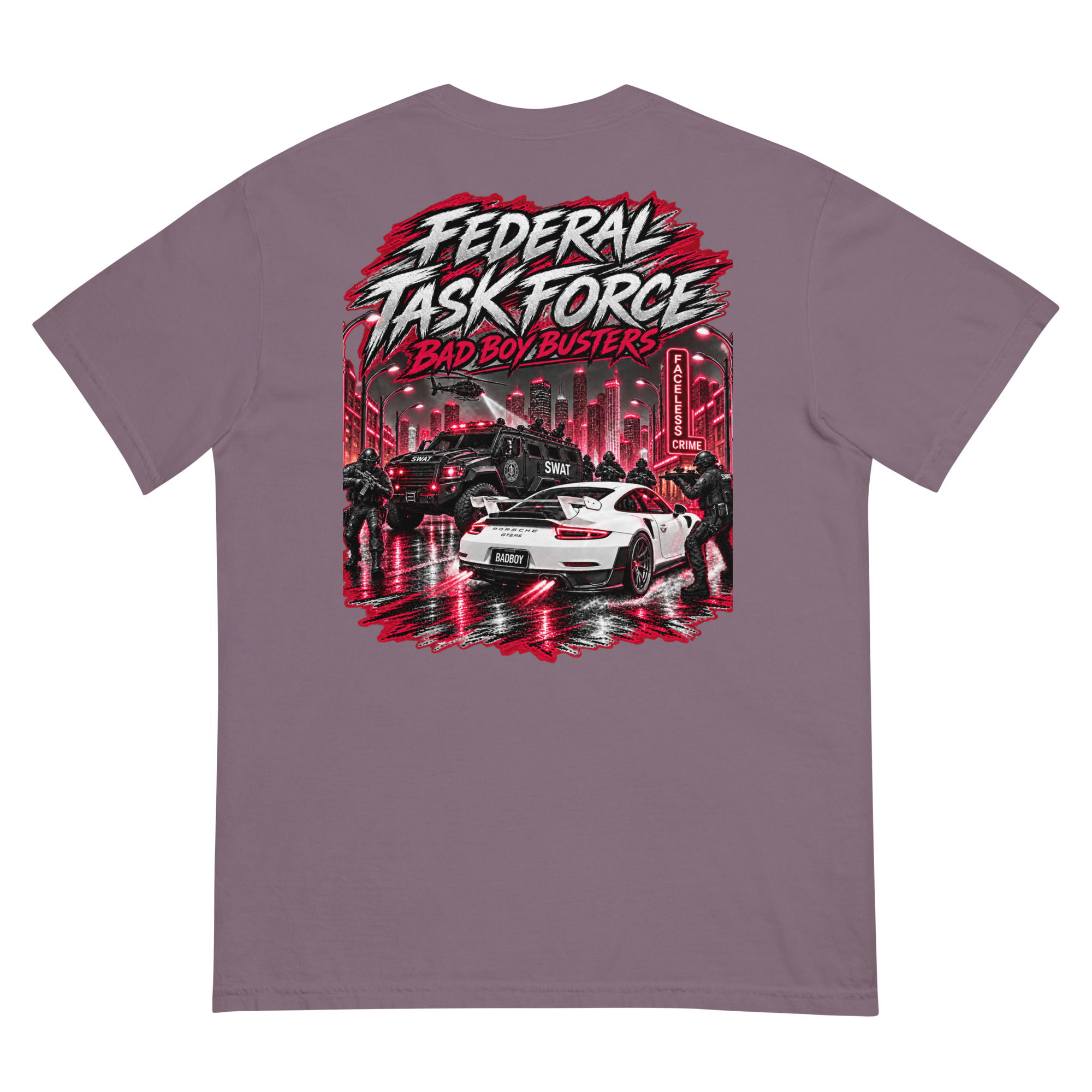 "BAD BOY BUSTERS (COLOR)" Unisex garment-dyed heavyweight t-shirt - Image 21