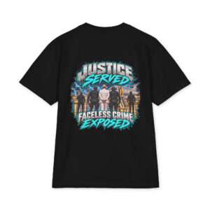 "JUSTICE SERVED COLOR" Unisex max heavyweight short sleeve