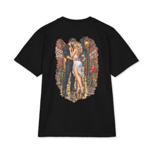 "MI AMOR POR TI COLOR" Unisex max heavyweight short sleeve
