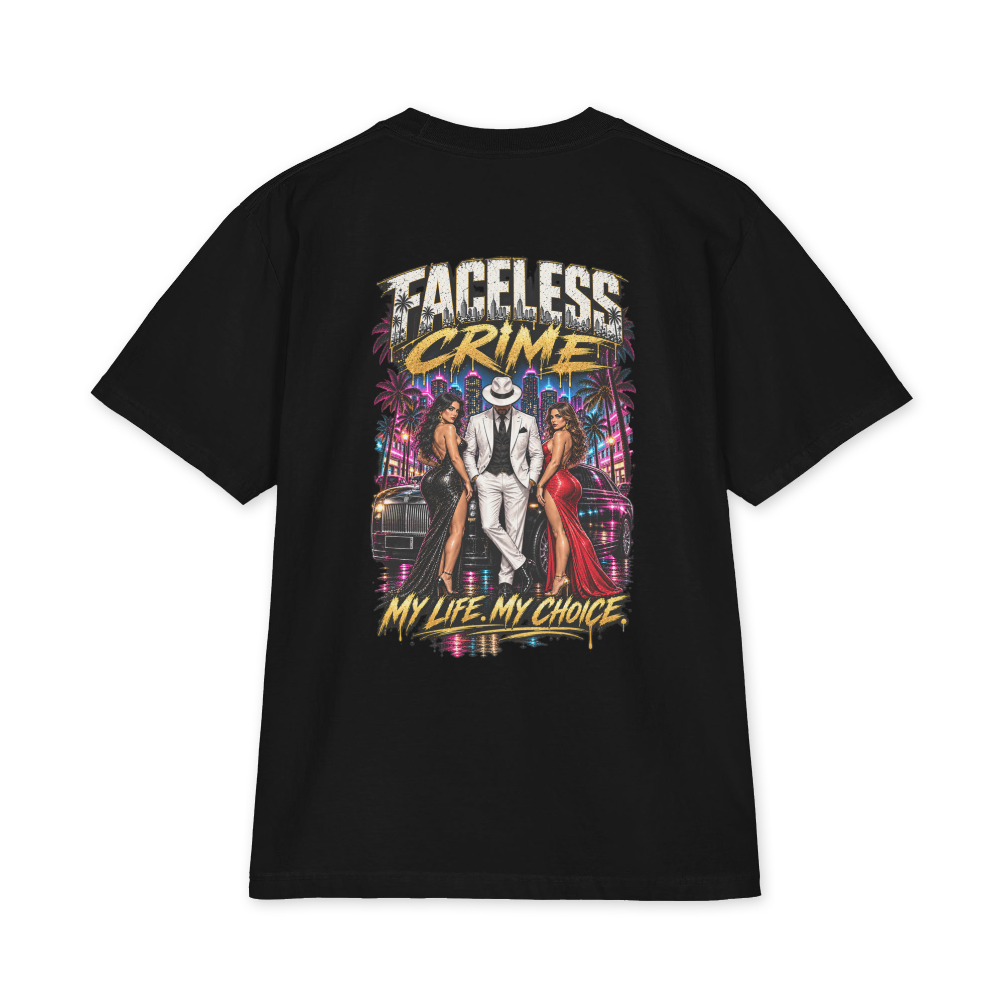 "MY LIFE MY CHOICE" Unisex max heavyweight short sleeve - Image 2