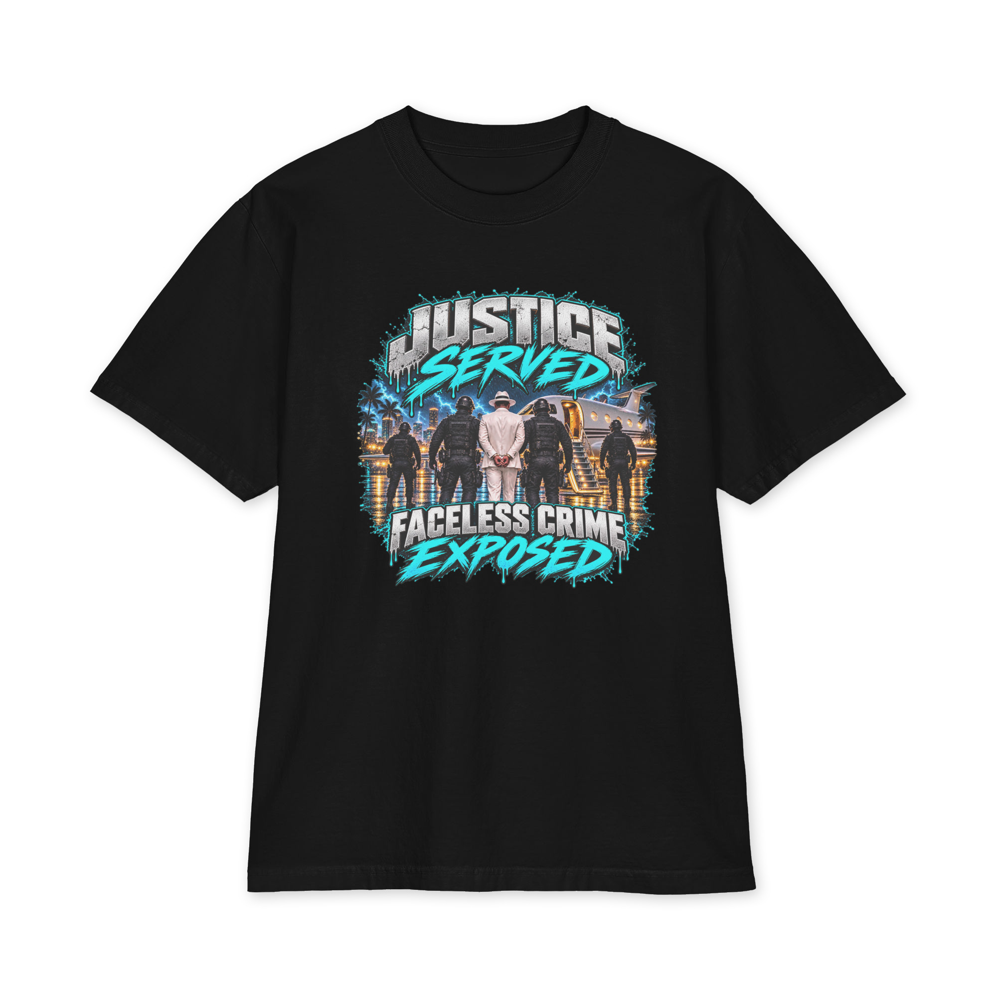 "JUSTICE SERVED COLOR" Unisex max heavyweight short sleeve - Image 13