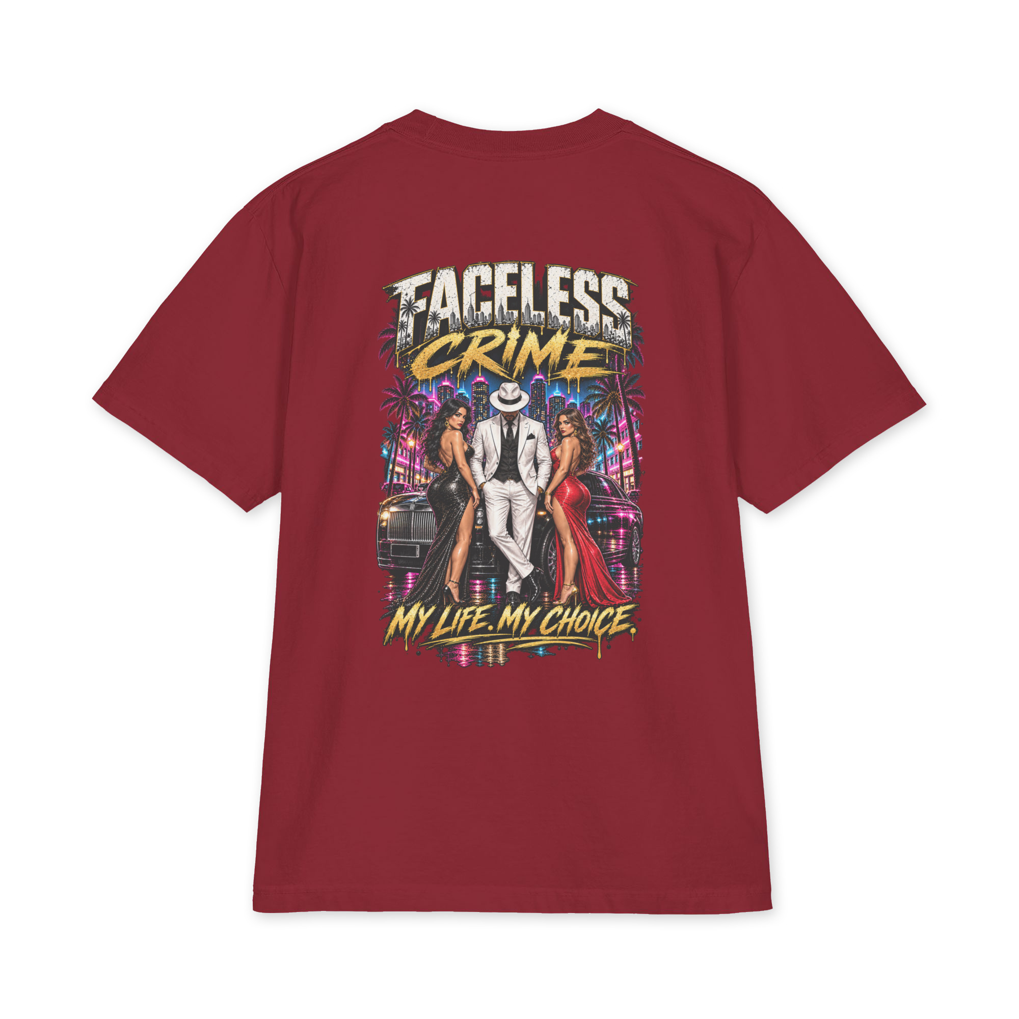 "MY LIFE MY CHOICE" Unisex max heavyweight short sleeve - Image 6