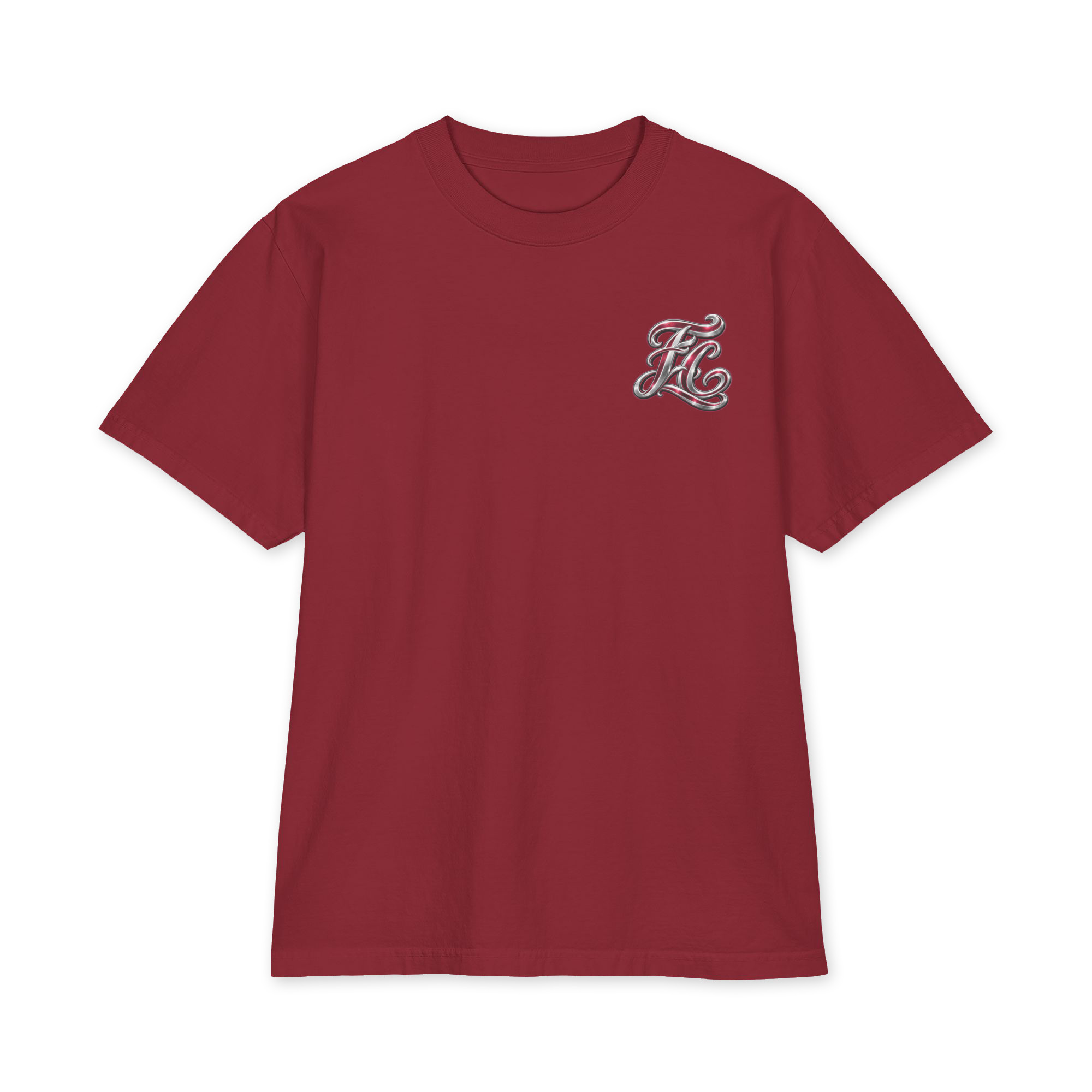 " RIDE OR DIE MAROON + GREY" Unisex max heavyweight short sleeve - Image 50
