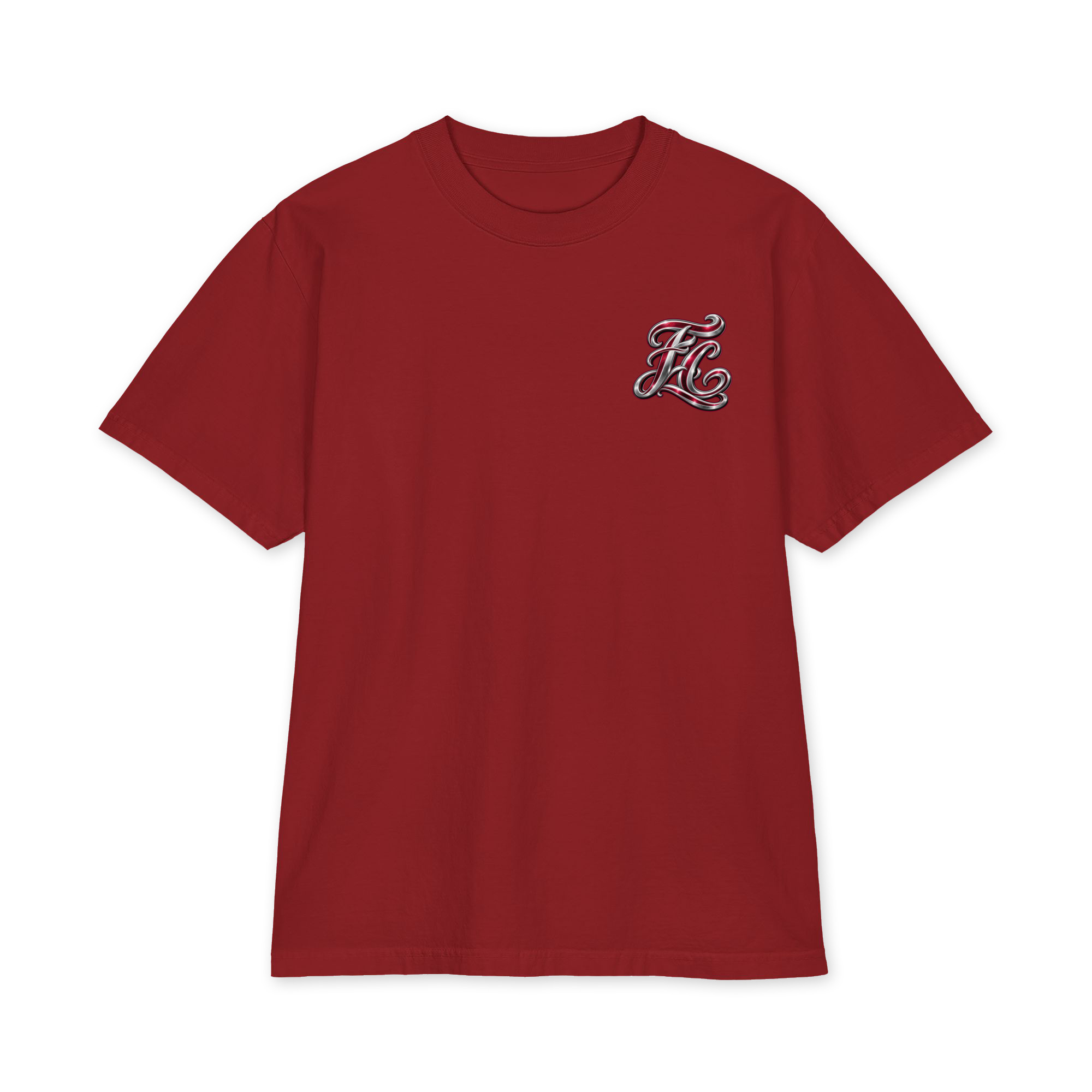 " RIDE OR DIE MAROON + GREY" Unisex max heavyweight short sleeve - Image 52
