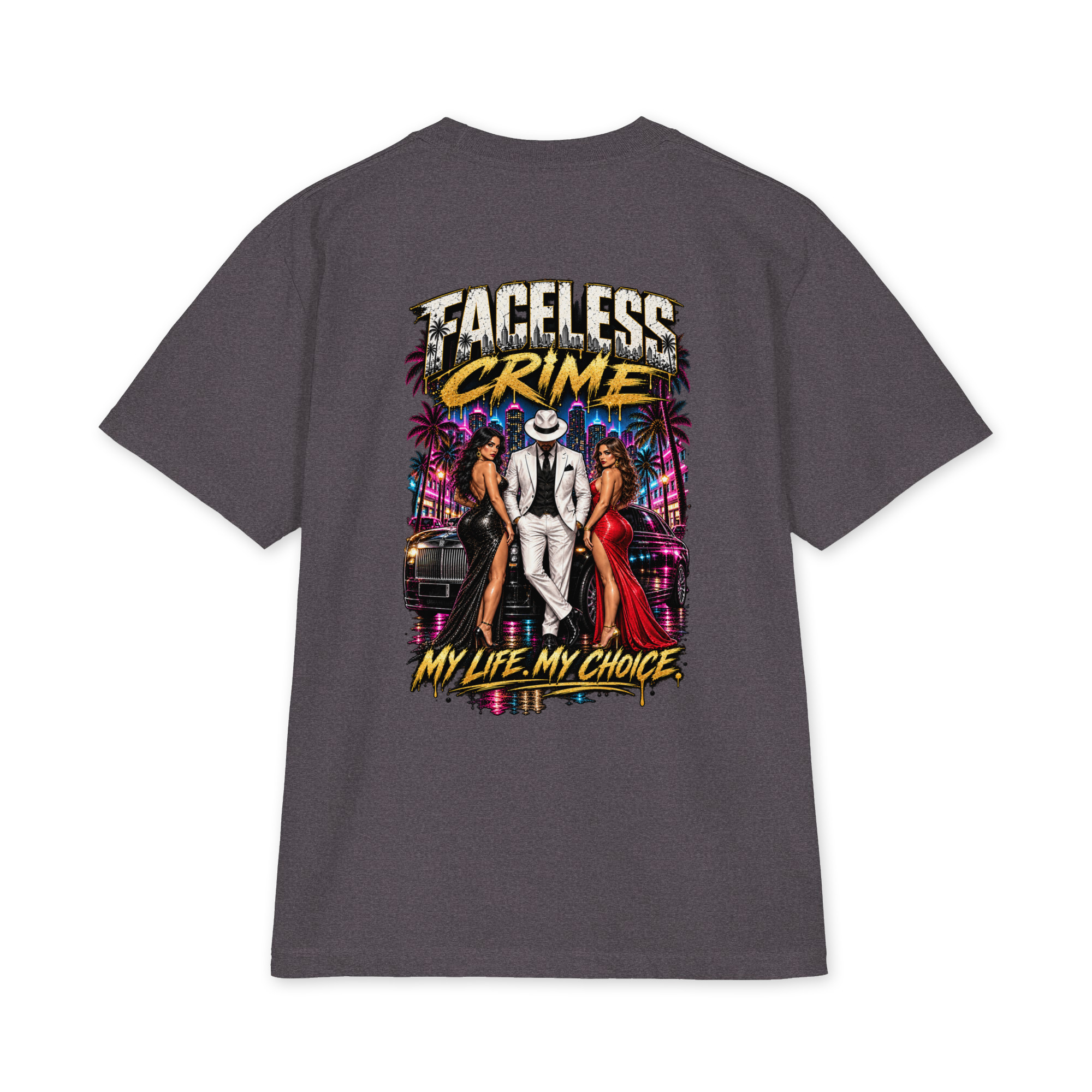 "MY LIFE MY CHOICE" Unisex max heavyweight short sleeve - Image 12
